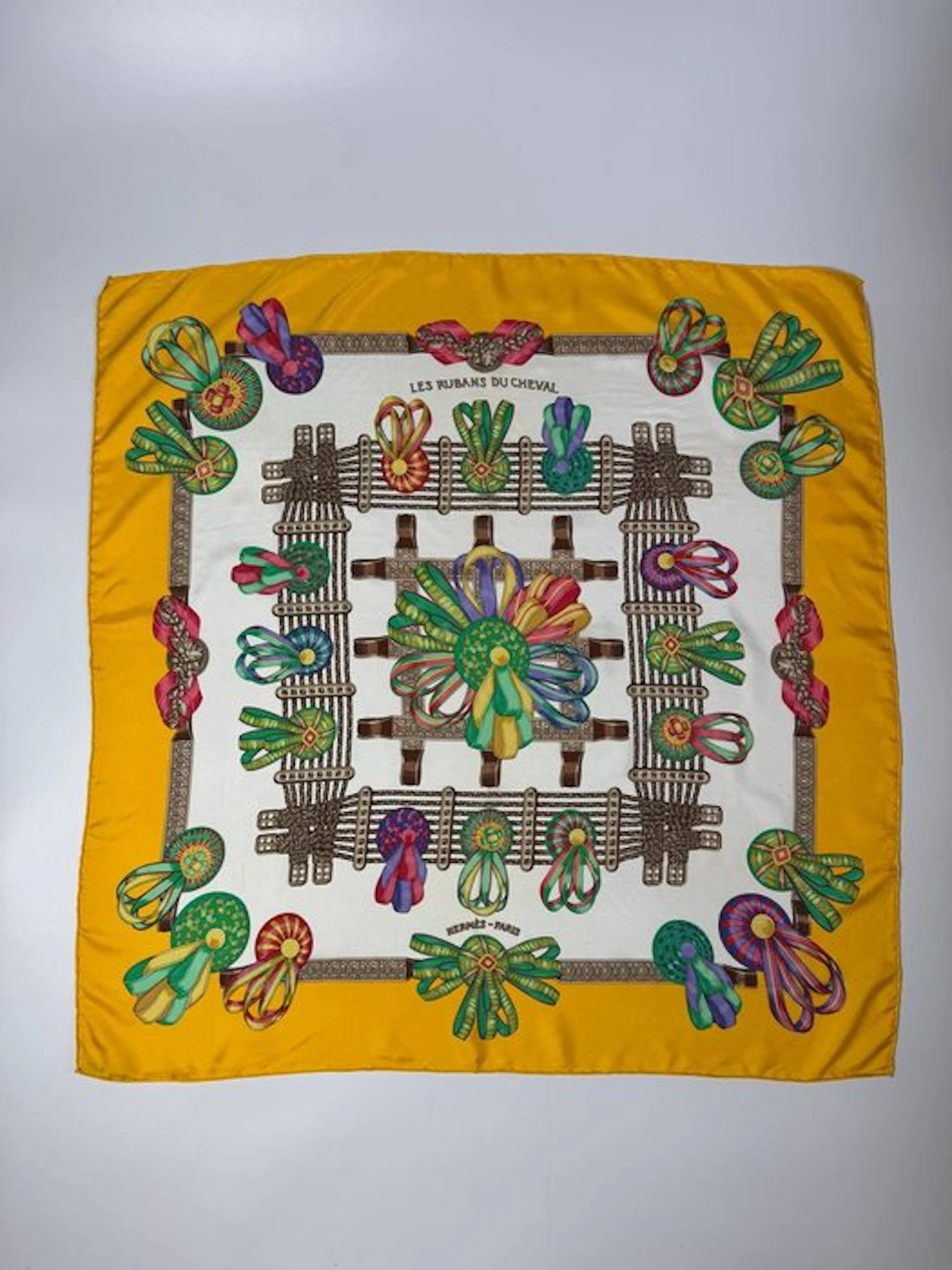 Hermès - Les Rubans du Cheval - Shawl