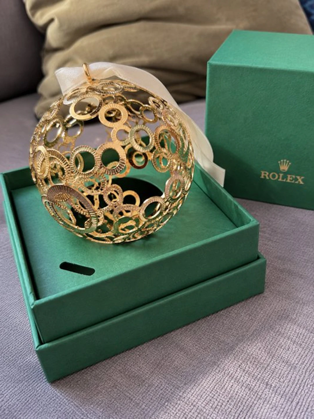 Christmas baubles - Metal - Rolex Christmas ornament