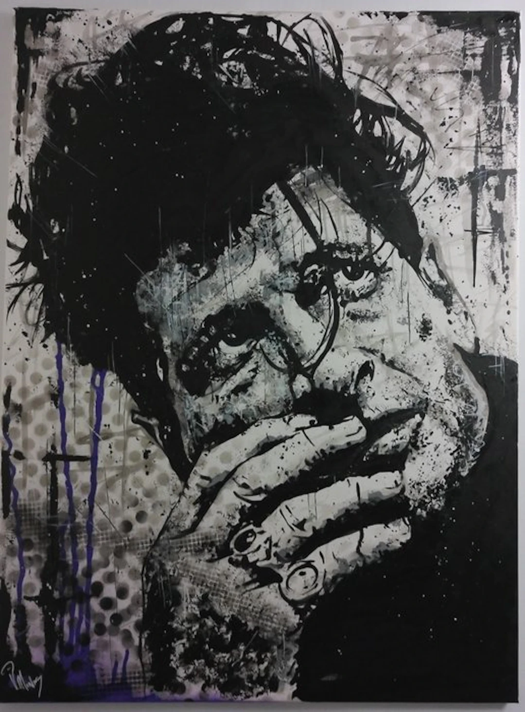Herman Brood - & His Wild Romance - handpainted high...