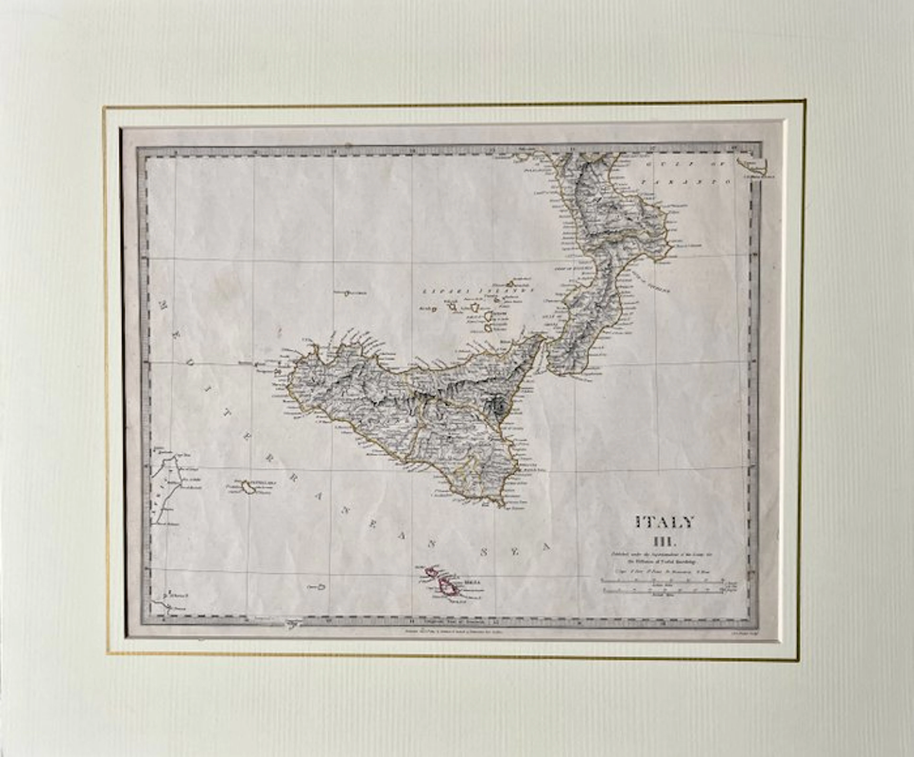 United Kingdom - Sicily/Calabria/Malta; J