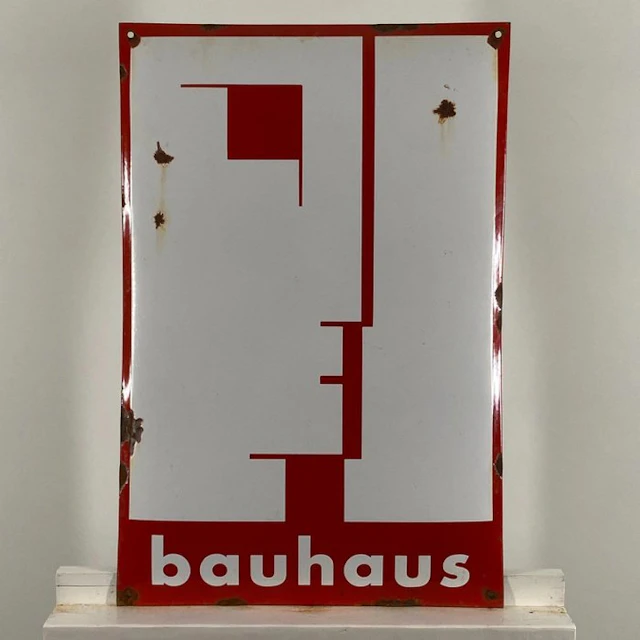 Bauhaus - Sign - Steel