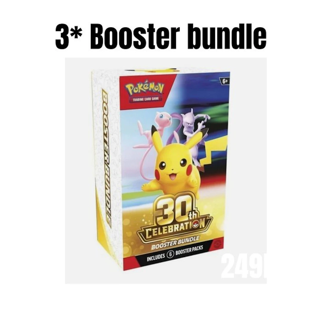Pokémon - 3 Booster bundle - Mega Evolution