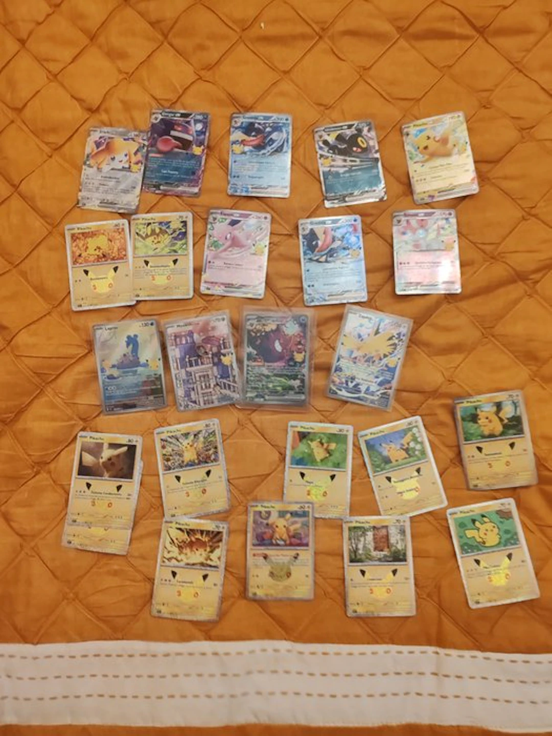 Pokémon - 24 Card - Gengar, Lapras, Zapdos, Meowth - Various sets