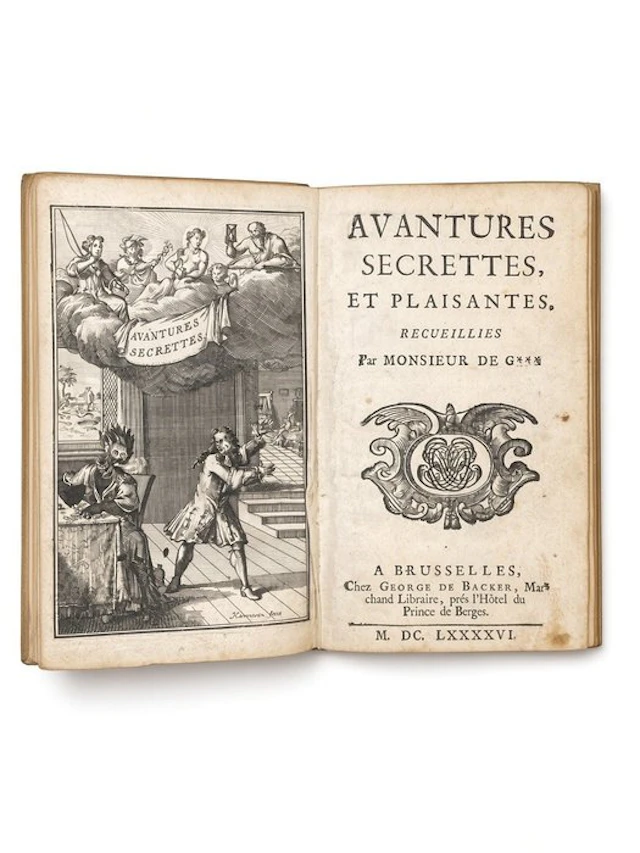 M. de G*** - Avantures Secrettes, et Plaisantes - 1696