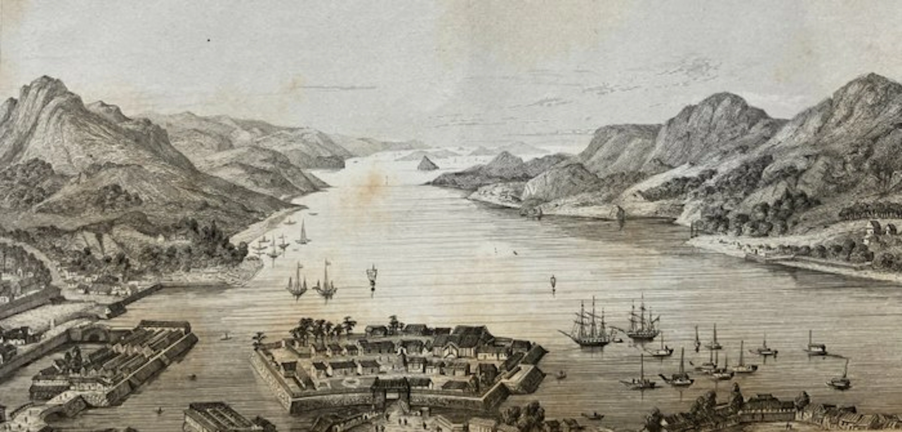 M. Dubois de Jancigny - l'Univers: Japon (Sakoku tijdperk), Indo-Chine - 1850