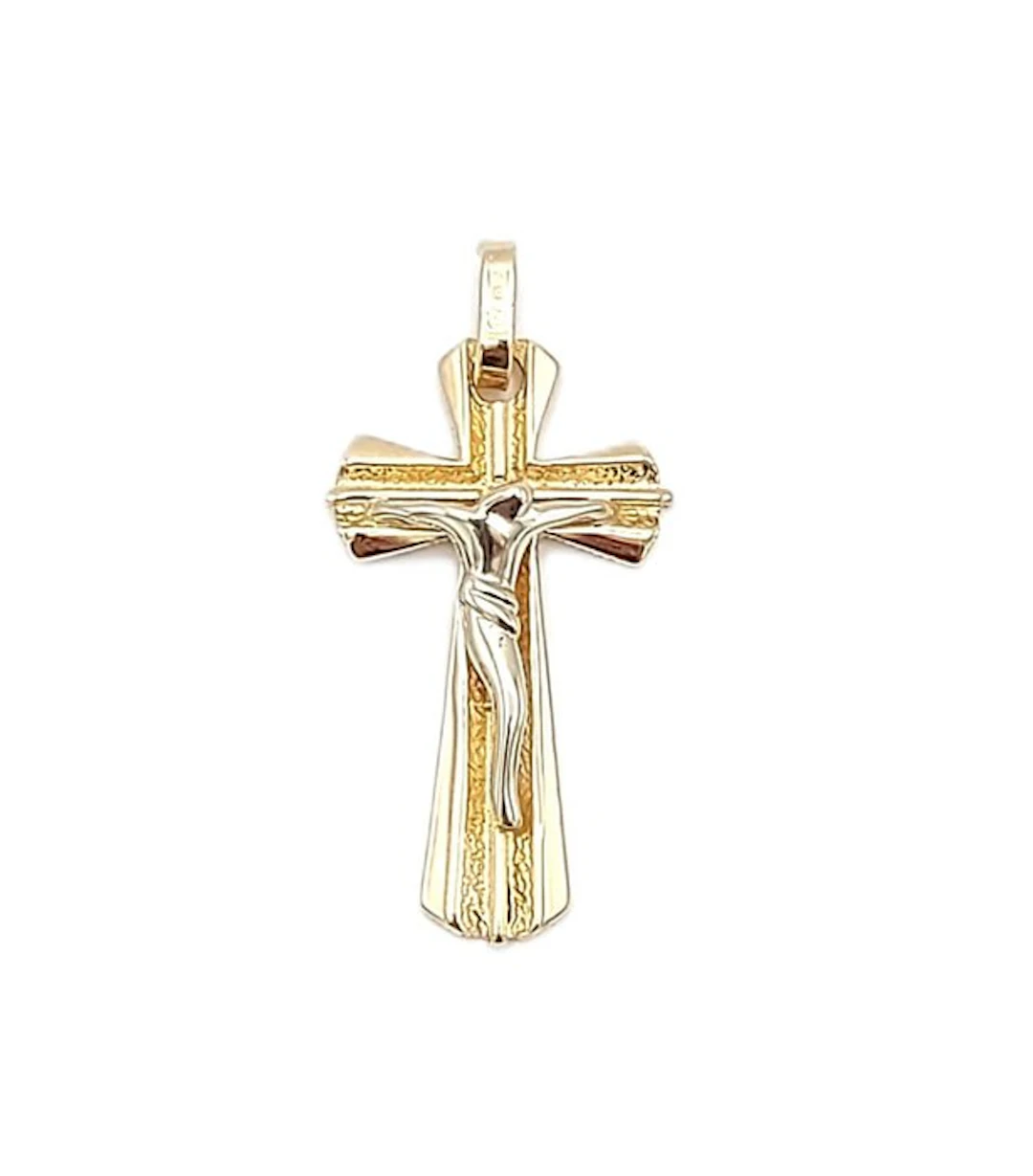 Pendant - 18 kt. Yellow gold, White gold