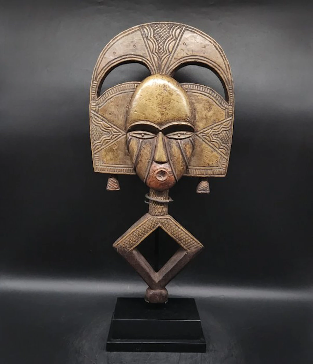 Superbe - Sculpture - reliquary - Bakota, I won't. - Gabon (No reserve price)