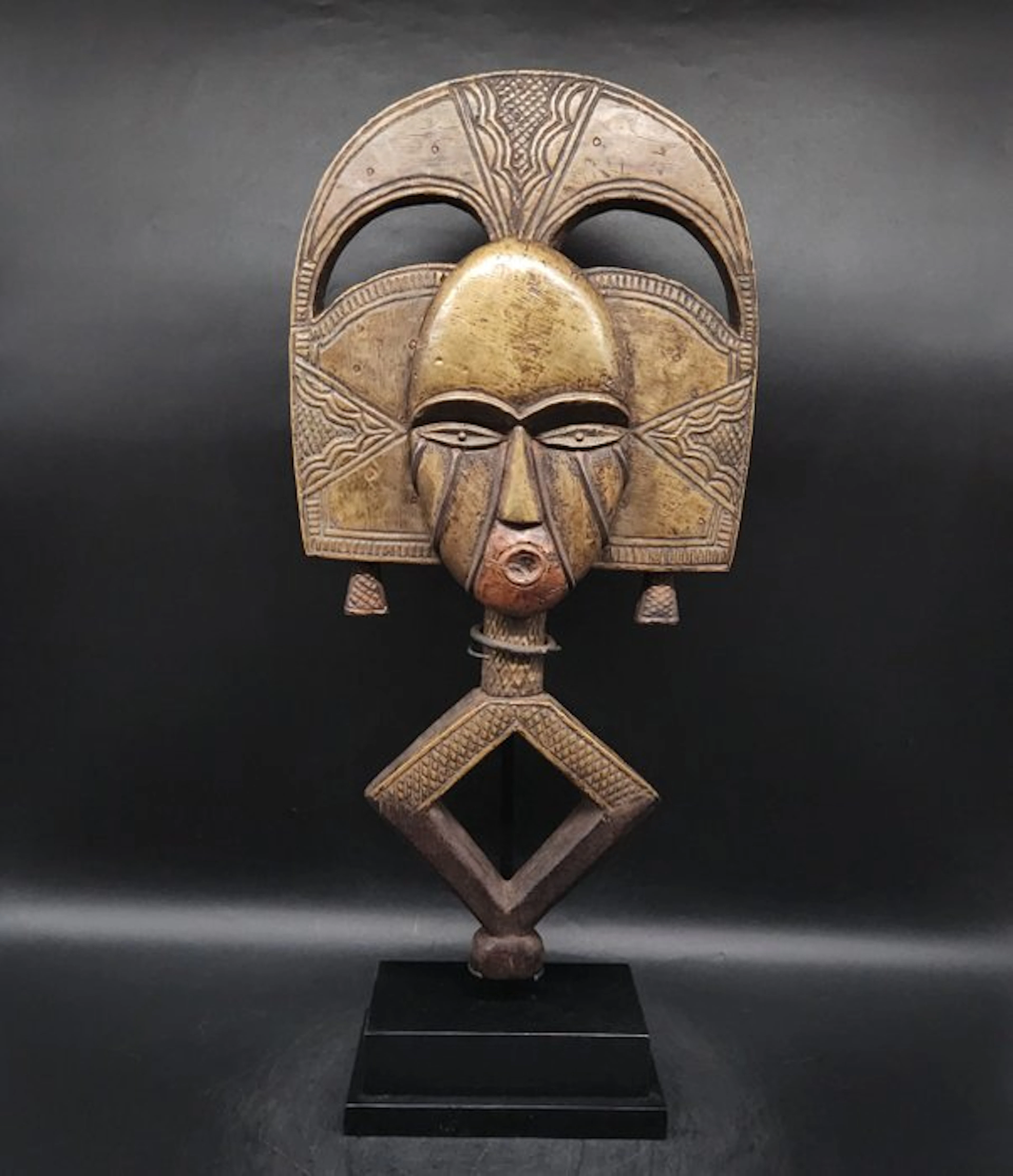 Superbe - Sculpture - reliquary - Bakota, I won't. - Gabon (No reserve price)