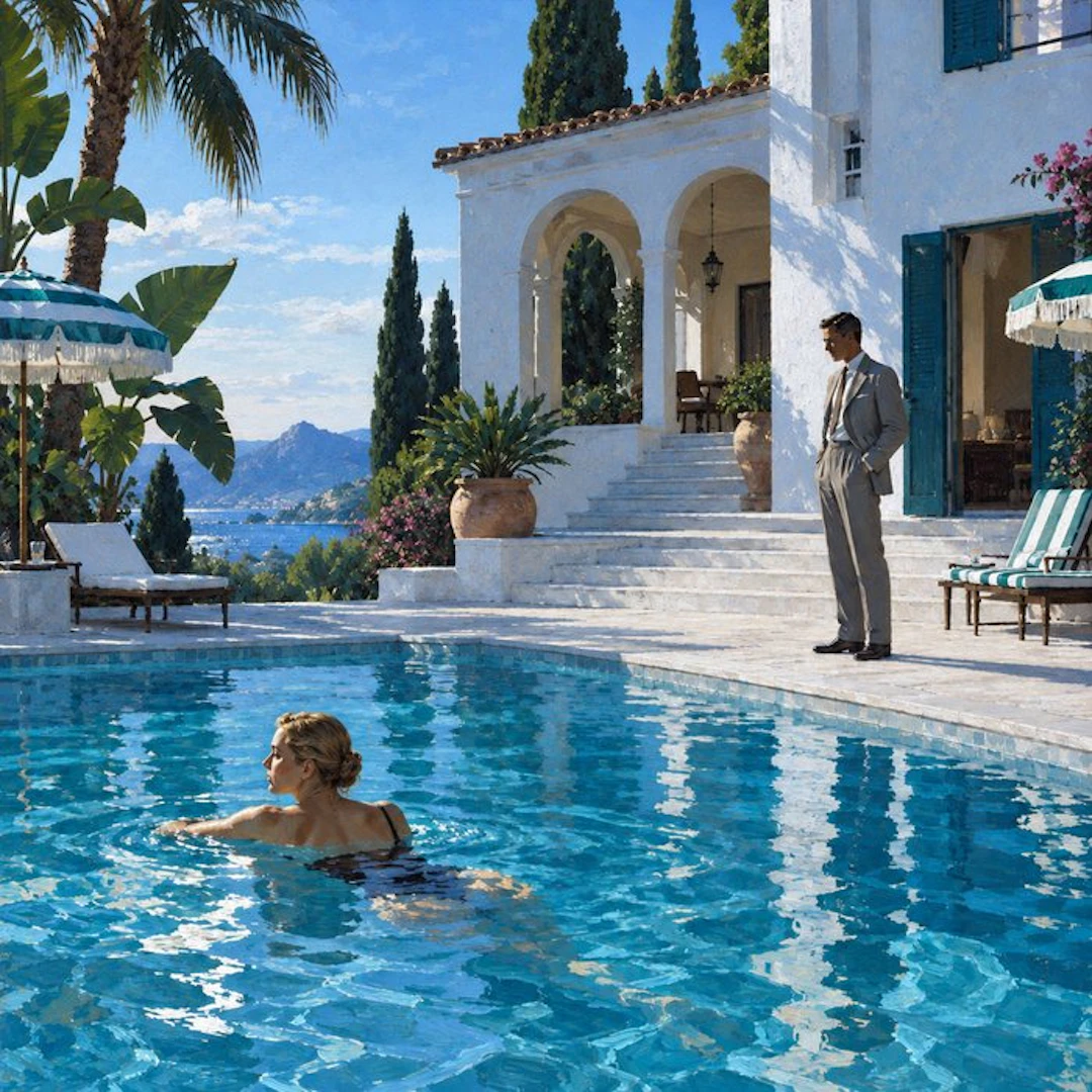 Le Yack - Deep End, Riviera - Hand-signed