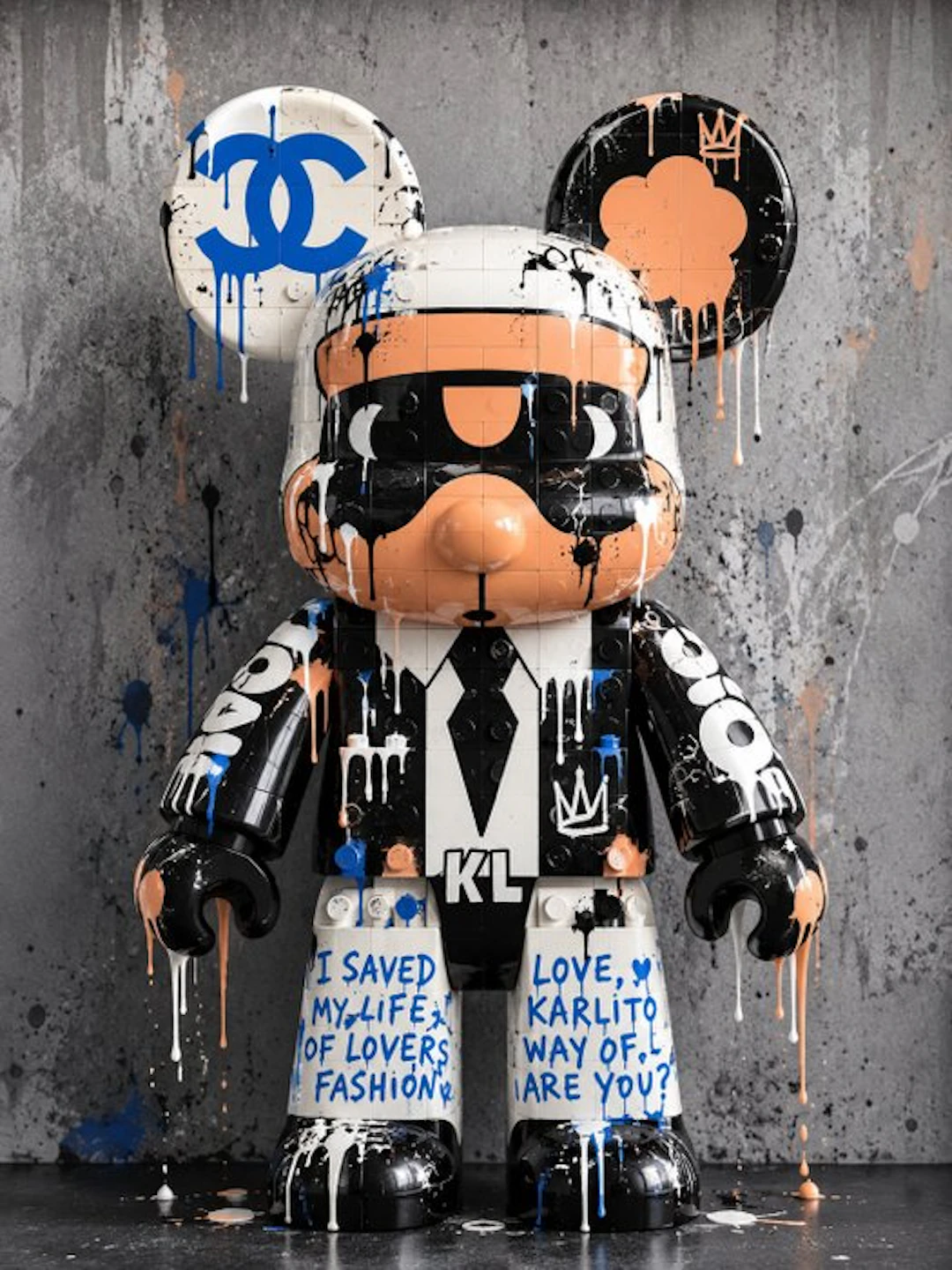 LEGO Merchandise - [XXL] Karl Lagerfeld versione LEGO in...