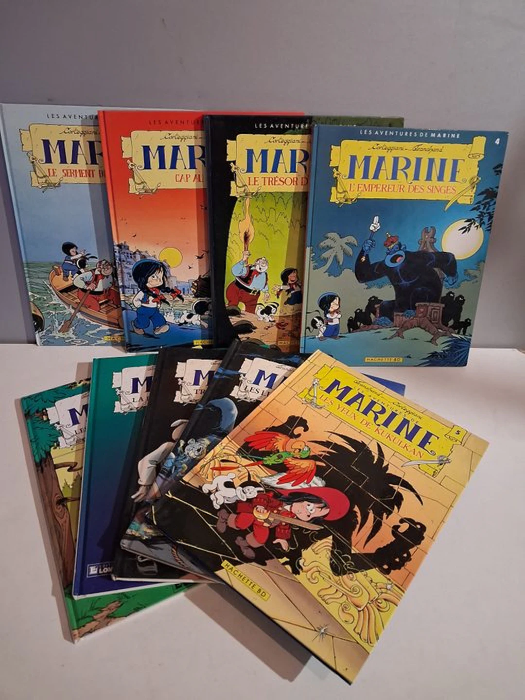 Marine T1 à T9 - 9x C - 9 Album - First edition - 1984/1992