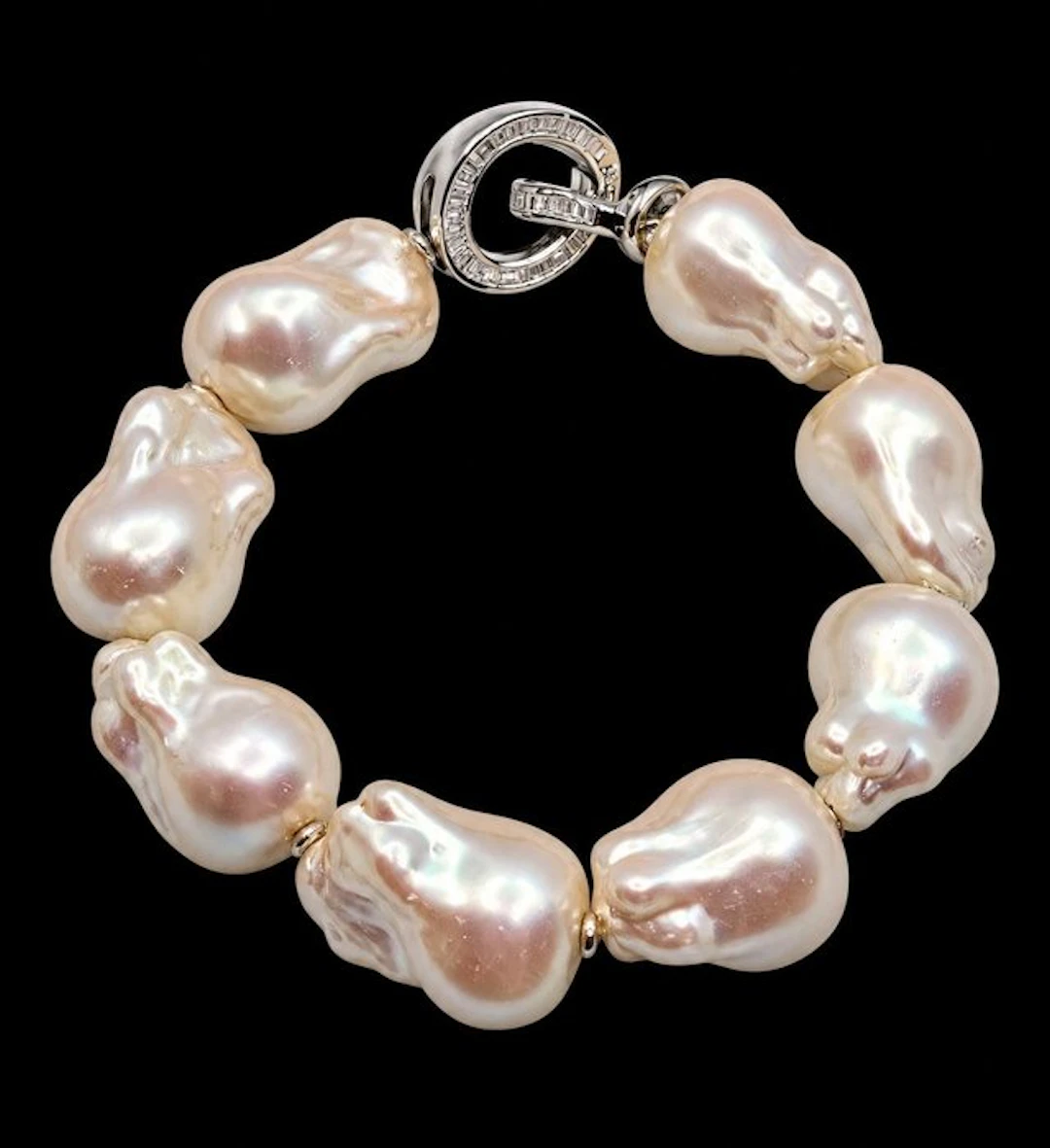 Premium Quality Freshwater Baroque Pearl Bracelet - Bracelet