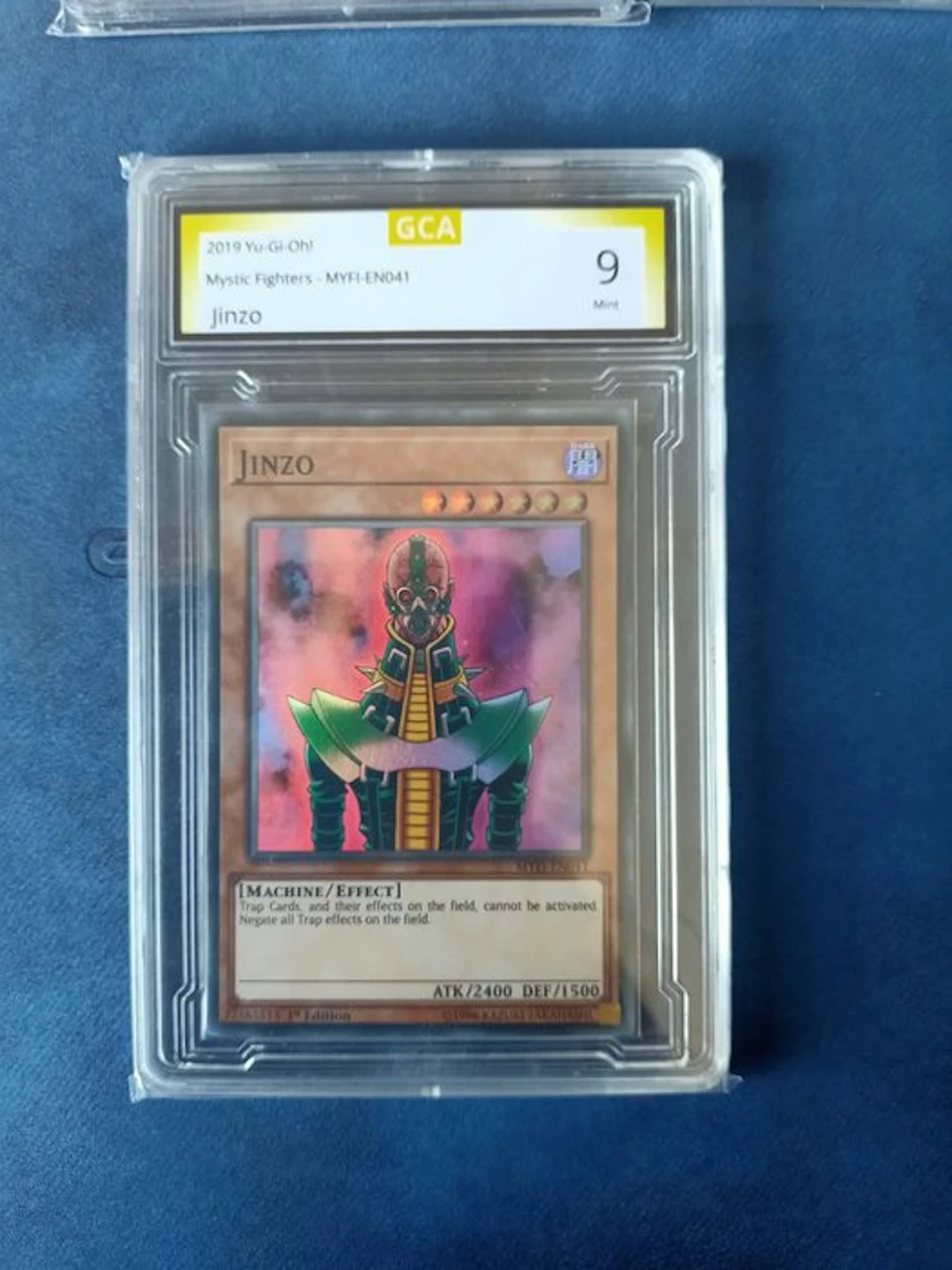 Konami - 1 Card - Yu-Gi-Oh! - Jinzo MYFI-EN041 First edition, Foil