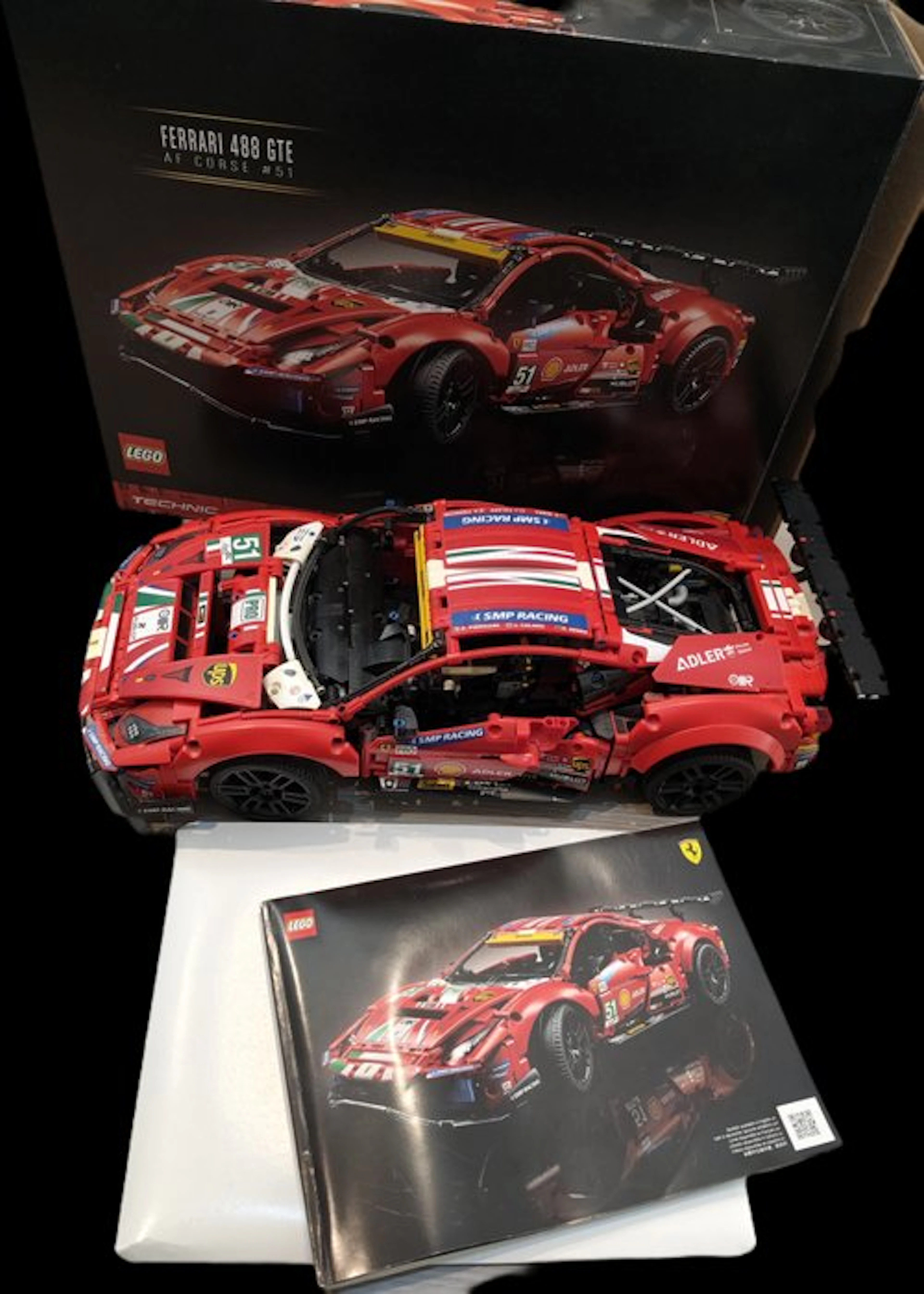 LEGO Set - 42125 - Technic - Ferrari 488 GTE