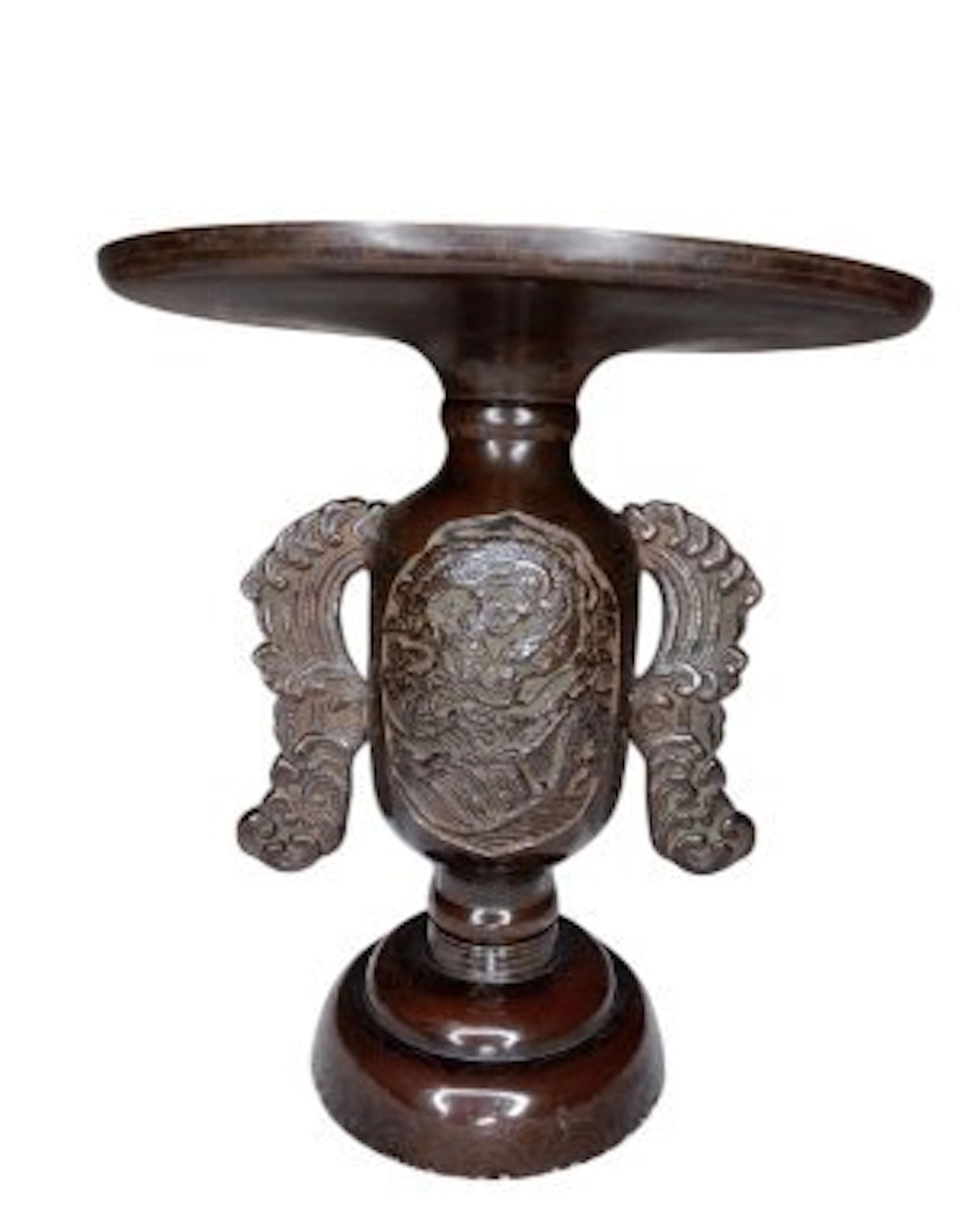 Ikebana vase - Bronze - Japan - Meiji period (1868-1912)