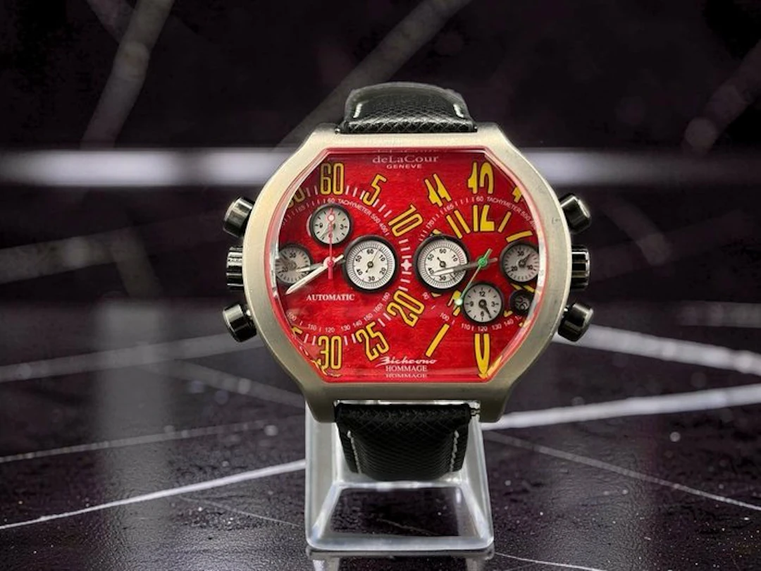 DeLaCour - Geneve - Bichrono "Hommage" Dual Time...
