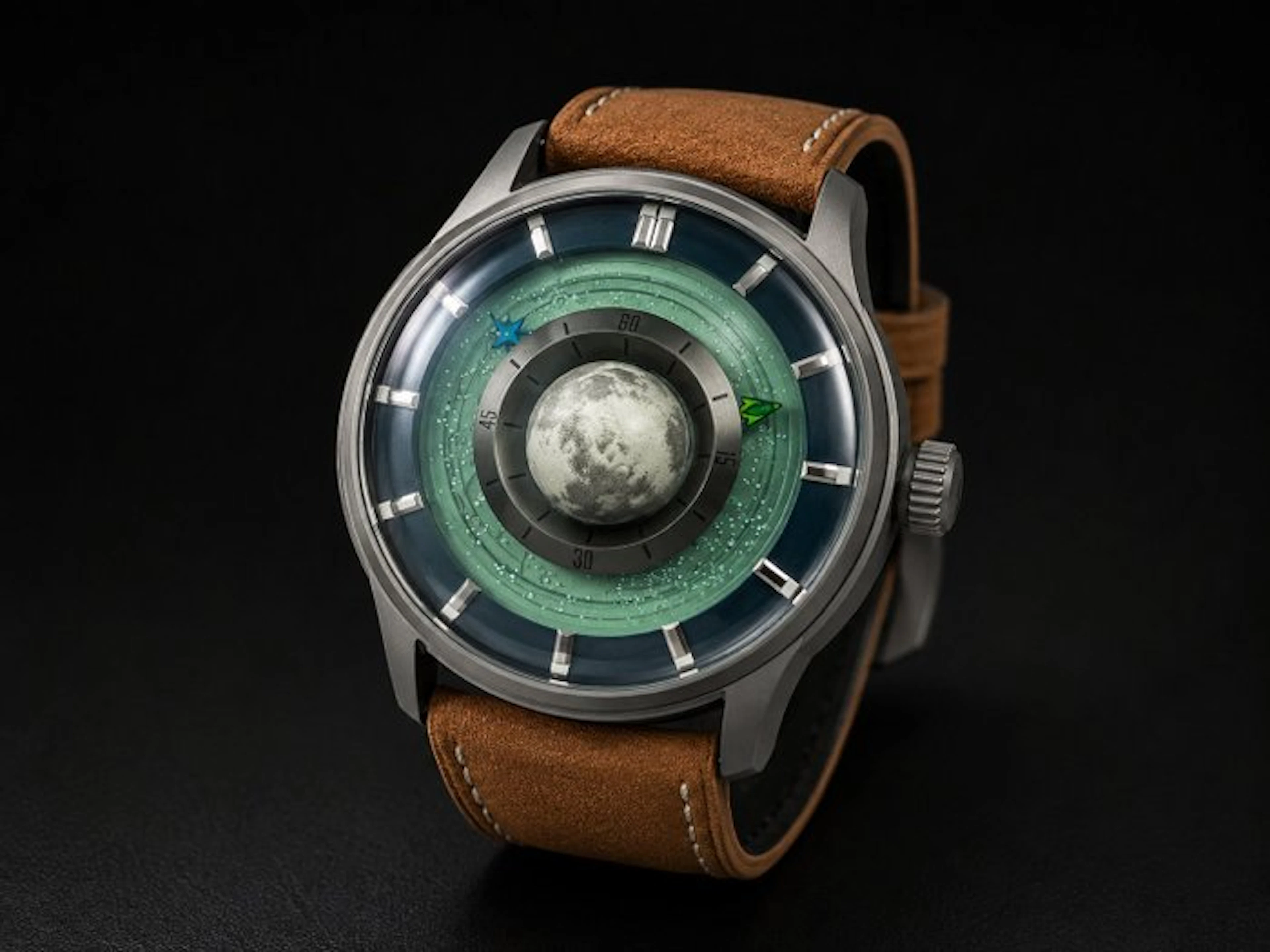 AKOR Le Locle - Automatic Moonwalker - Lunar Seconds - No...