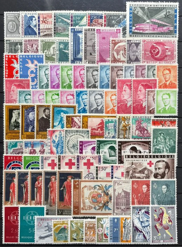 Belgium 1958/1959 - Complete year runs with edition 'Boudewijn Bril'