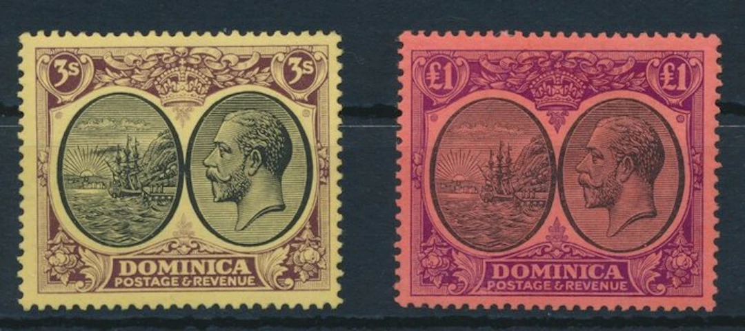 Dominica 1923 - King George