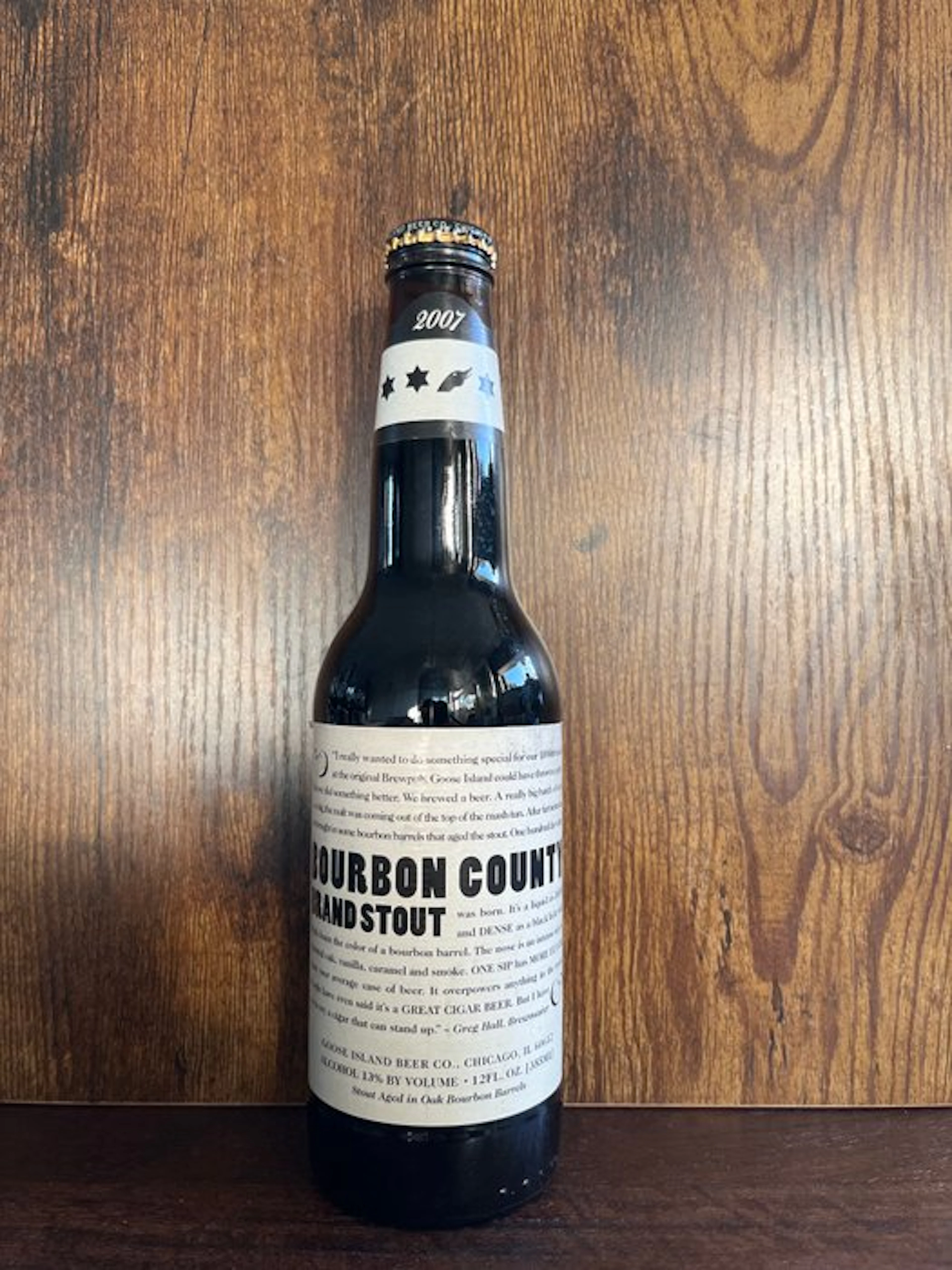 Goose Island - Bourbon County Stout 2007 - 12 fl oz