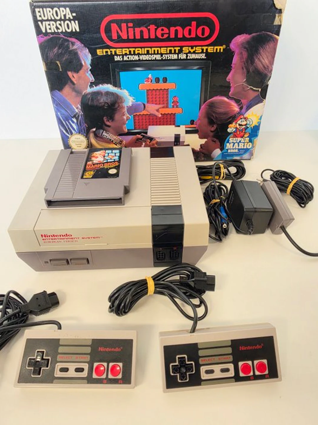 Nintendo - Nes - Nintendo NES Mario Bros Set Boxed...