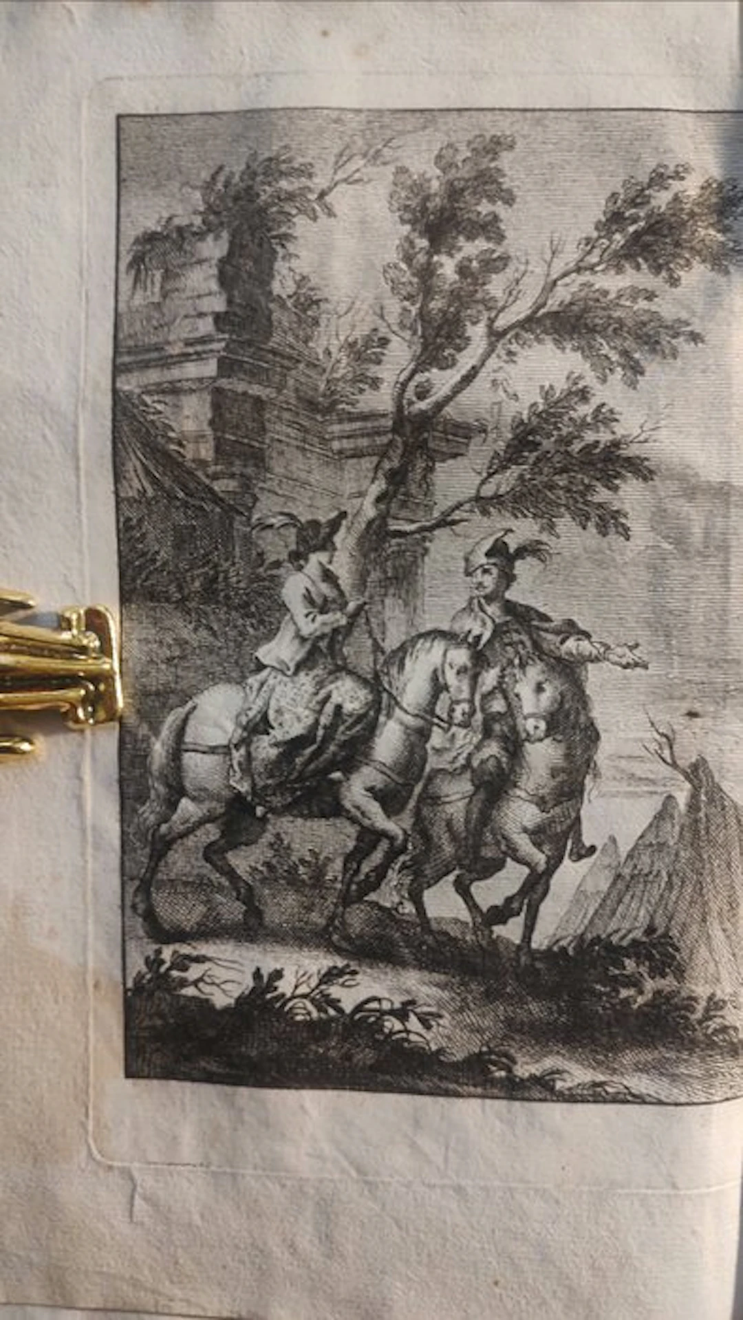 Conte V. di K. - L'Ussaro Italiano cioè Le Avventure Amorose e Militari - 1762