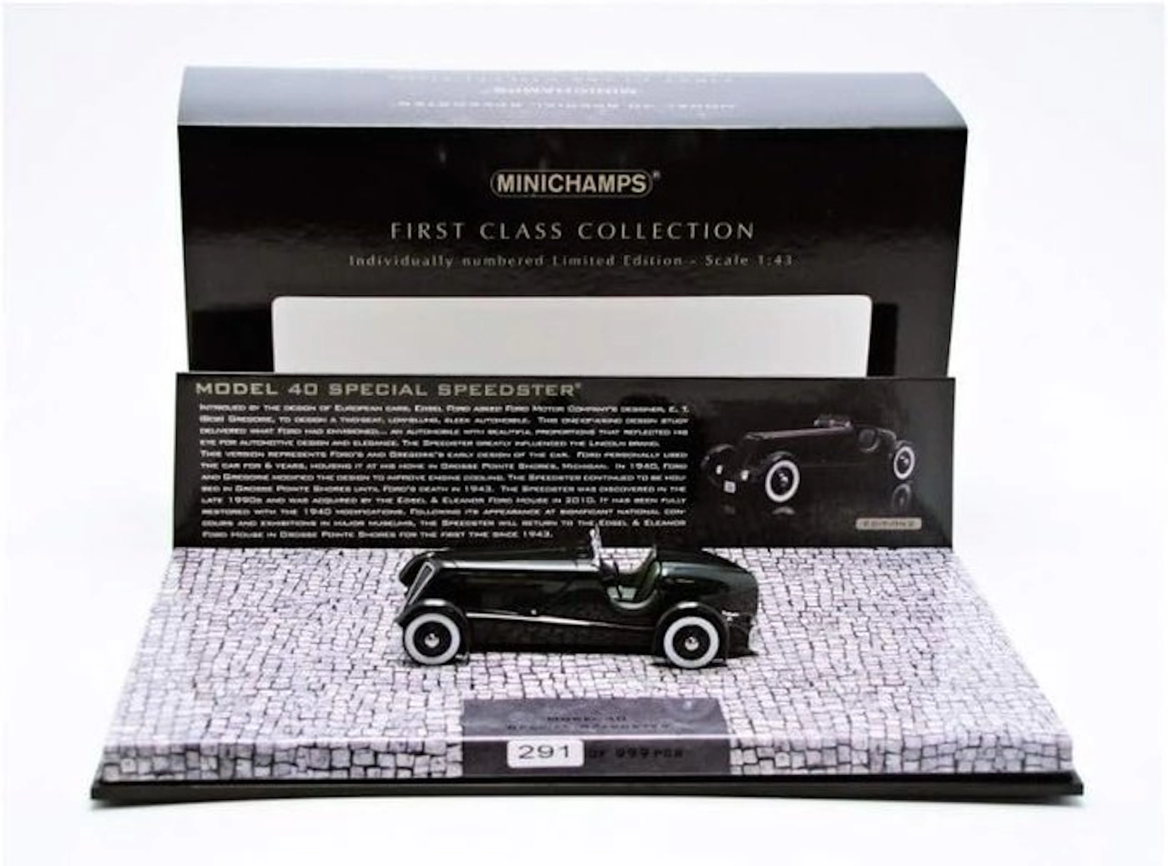MiniChamps 1:43 - Model car - Edsel Ford Model 40 Special...