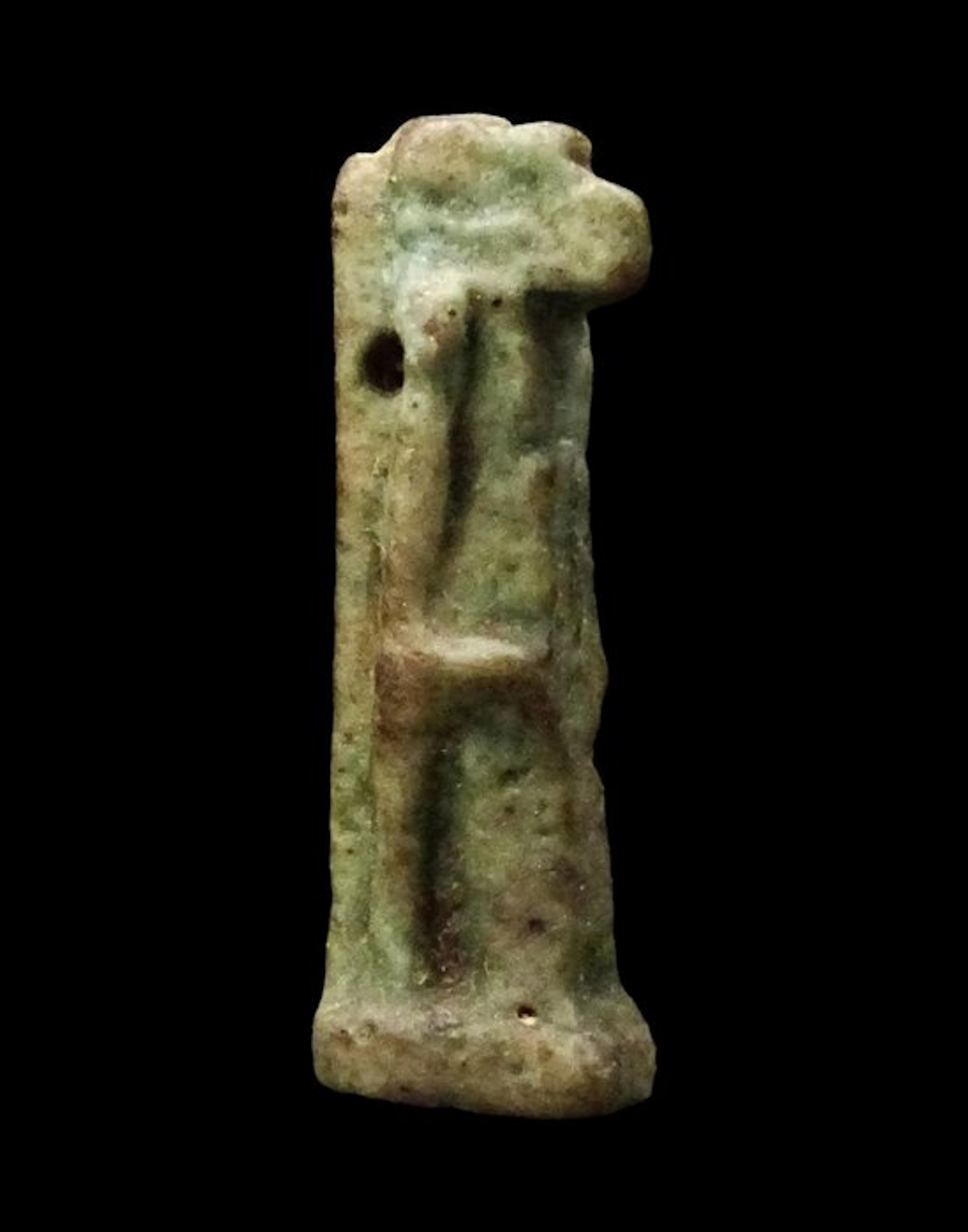 Ancient Egyptian Faience - Great amulet of the God Thoth...