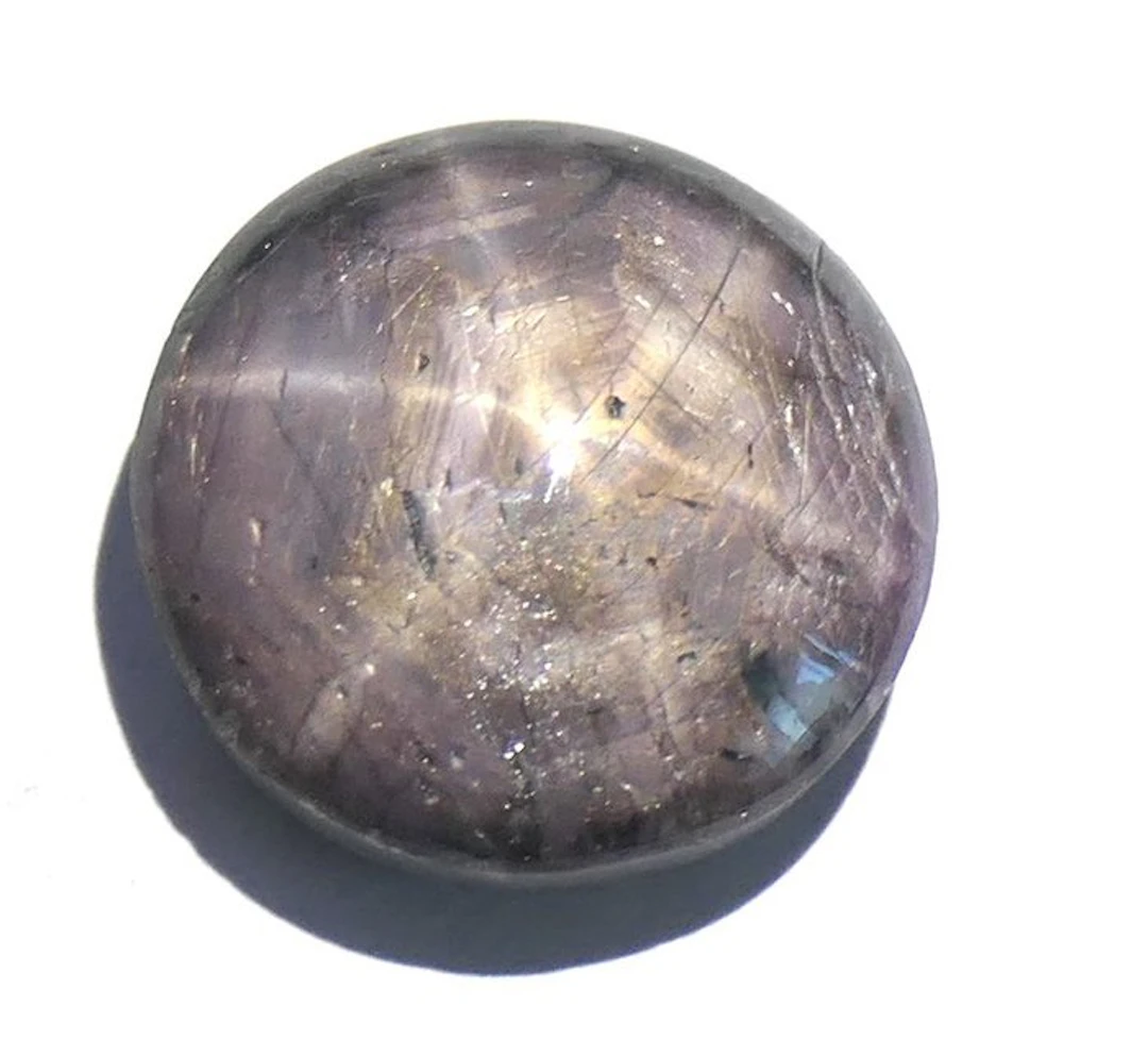 LARGE NATURAL-ORIGIN STAR SAPPHIRE Cabochon- 5.02 g