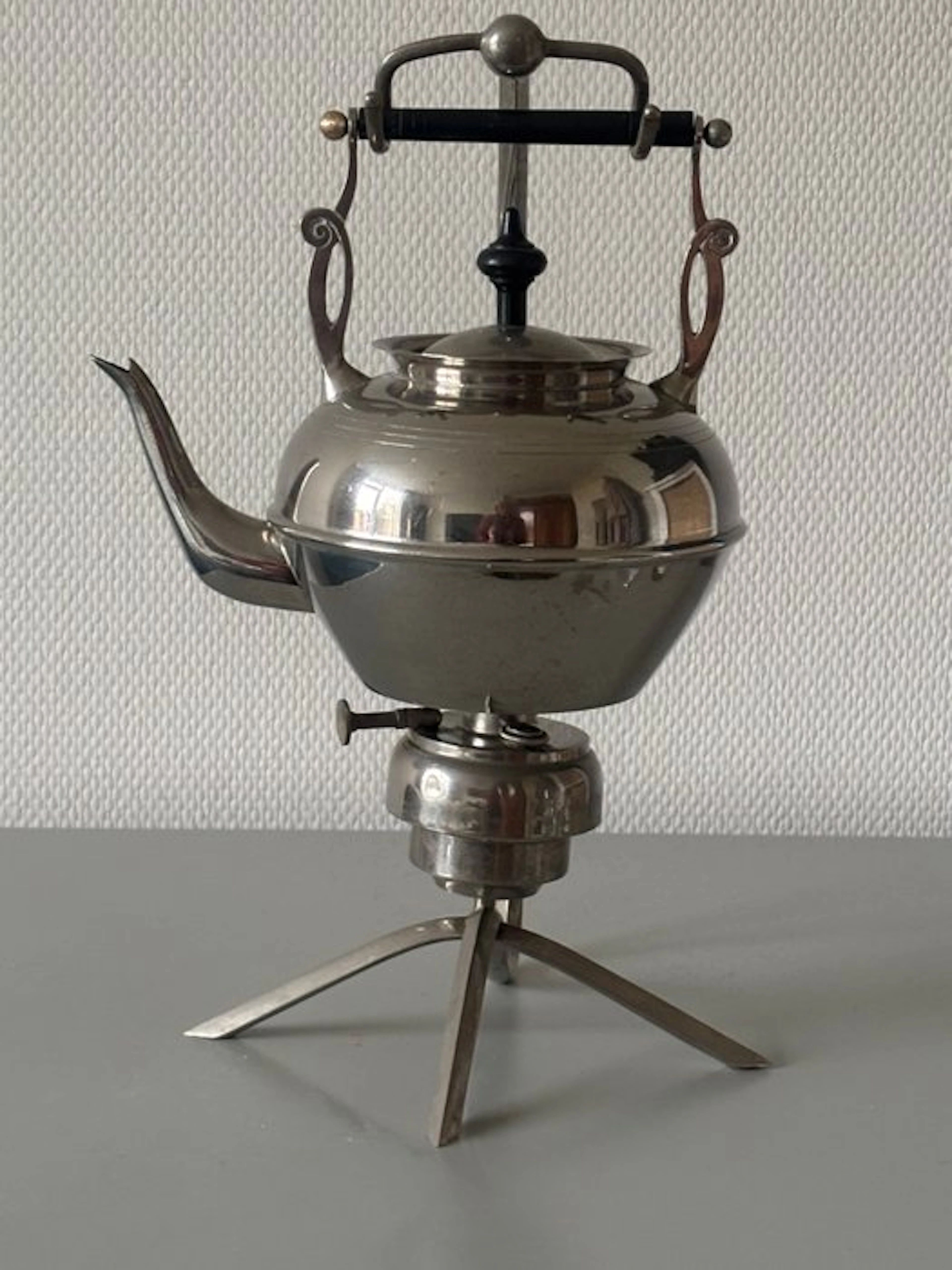 Tea kettle - Metal - Art Deco Kettle