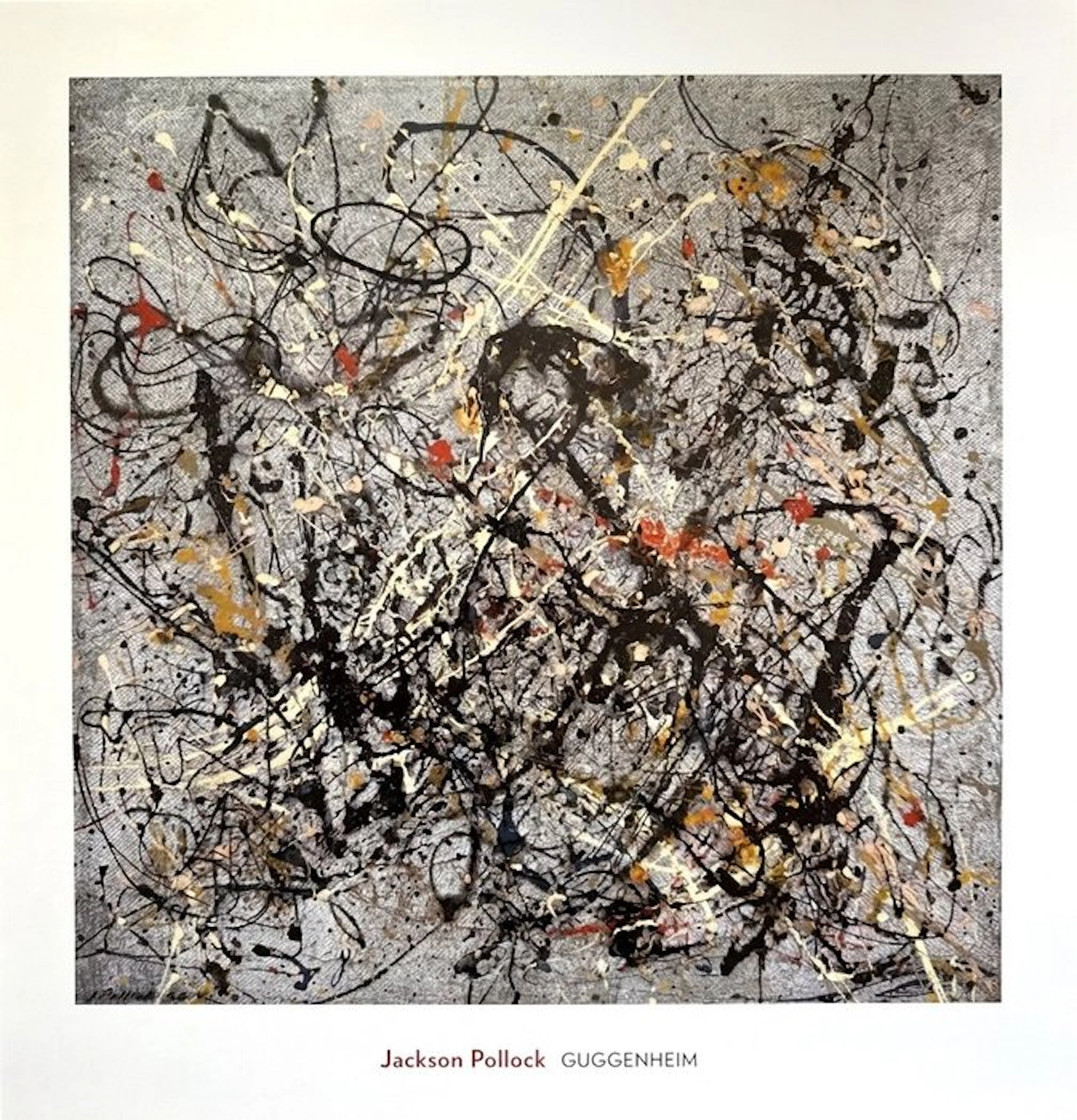 Jackson Pollock (1912-1956) - Number 18 - Guggenheim...