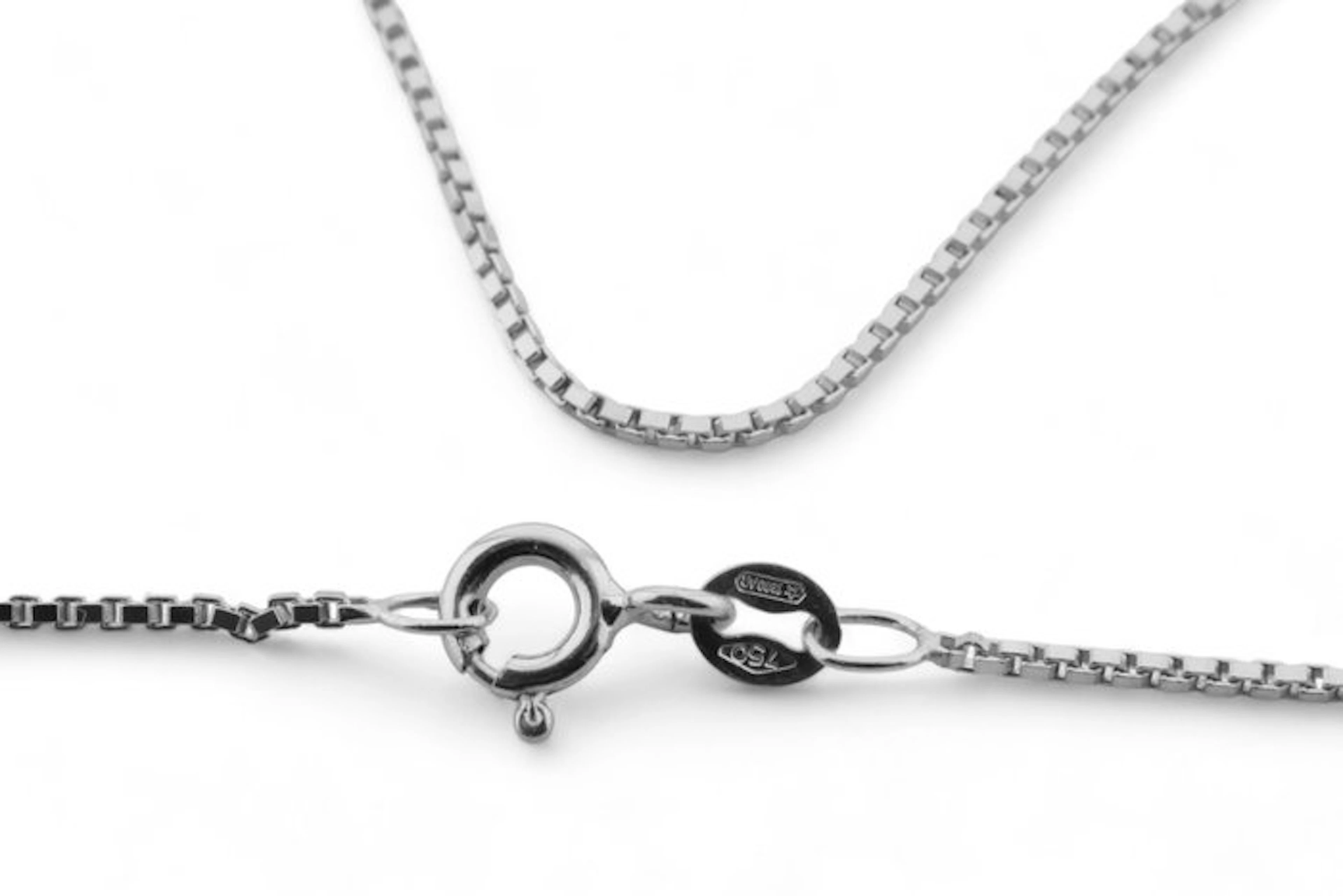 Necklace - 18 kt. White gold