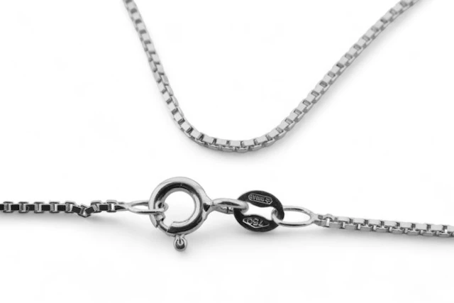 Necklace - 18 kt. White gold