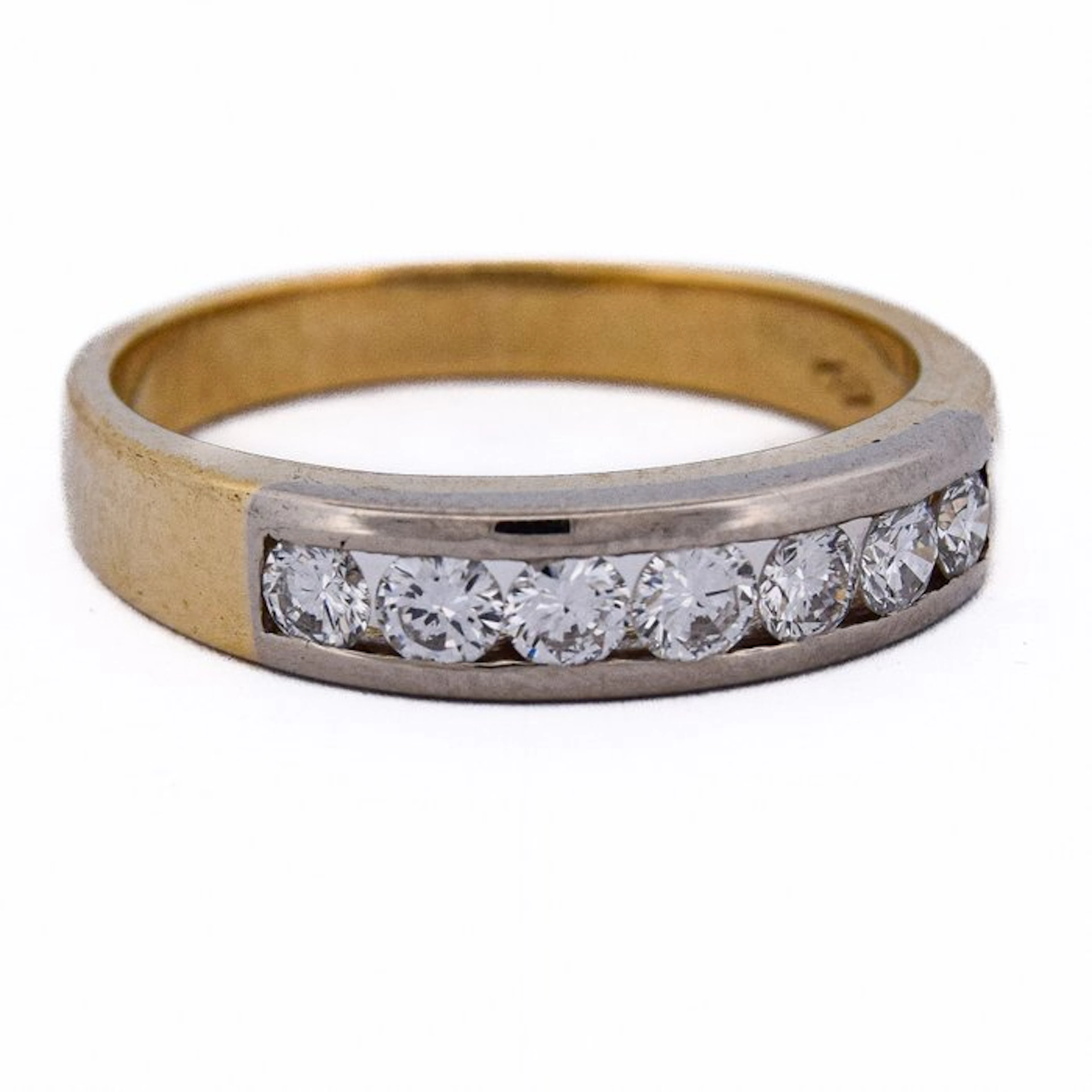 Cocktail ring - 18 kt. Yellow gold - 0.70ct. tw. Diamond (Natural)