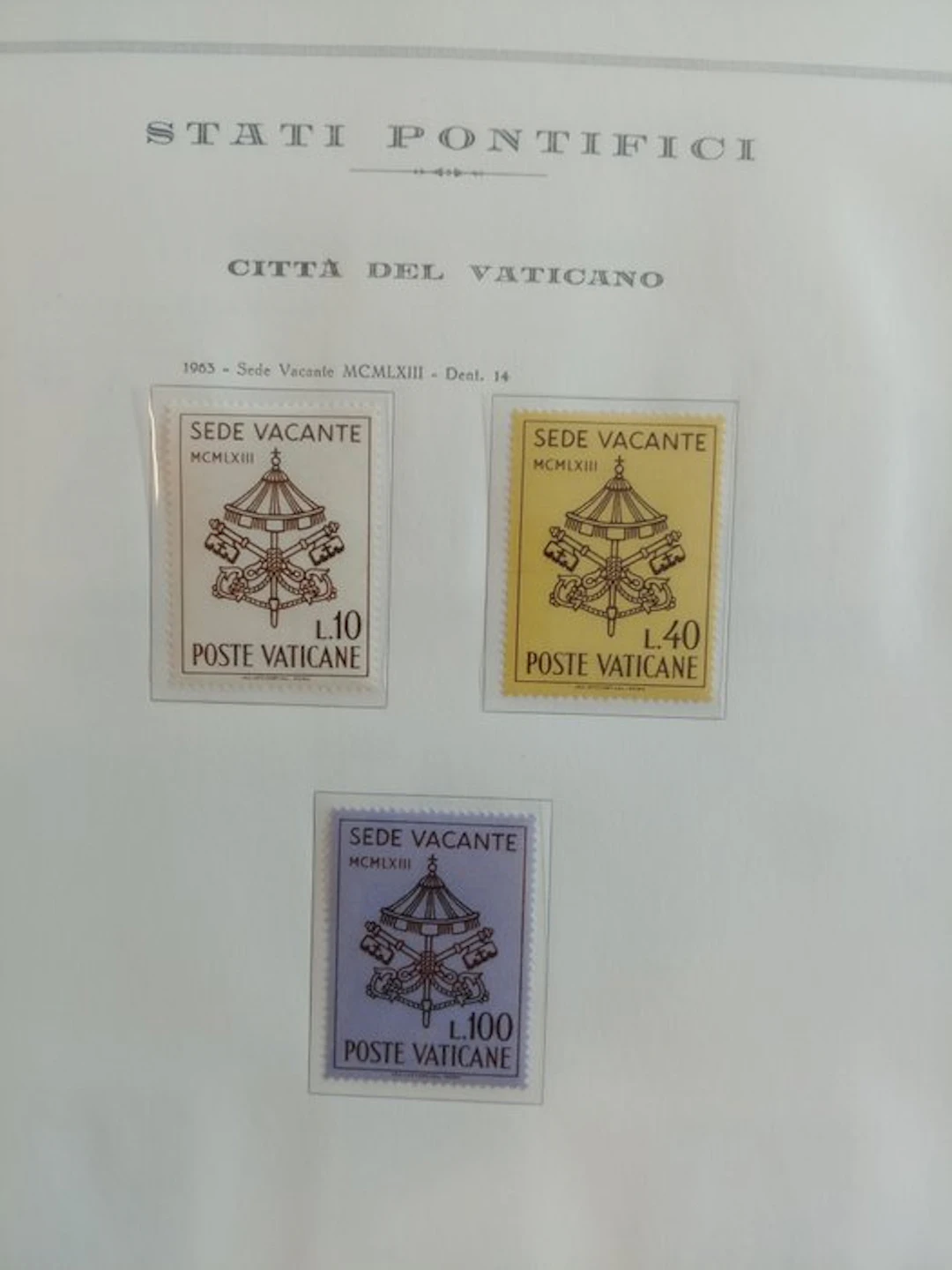 Vatican City 1963/1987 - Complete collection of the period
