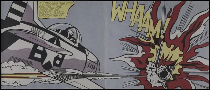 Roy Lichtenstein - Whaam