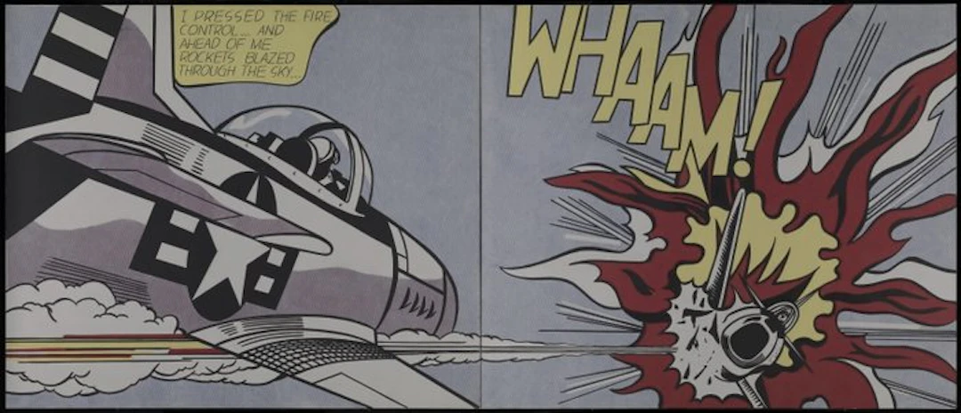 Roy Lichtenstein - Whaam
