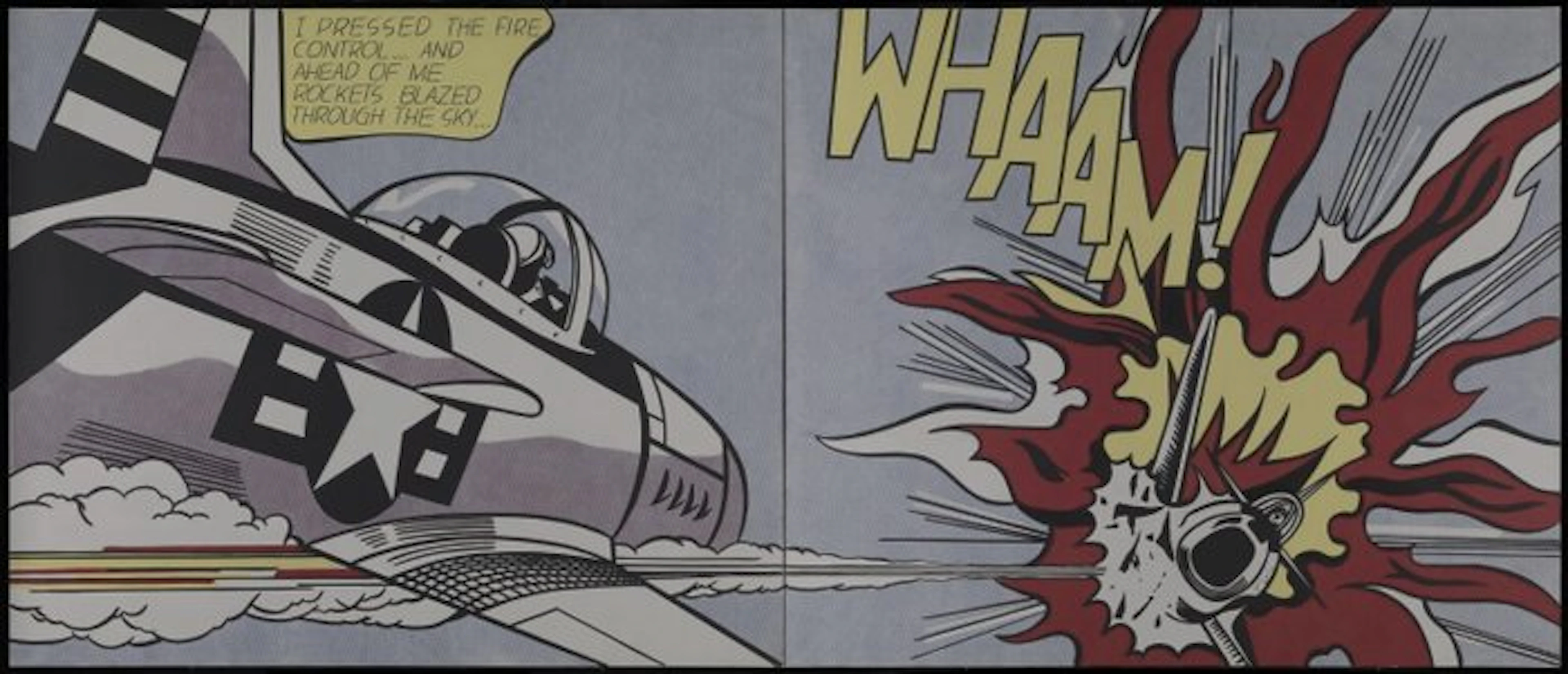 Roy Lichtenstein - Whaam