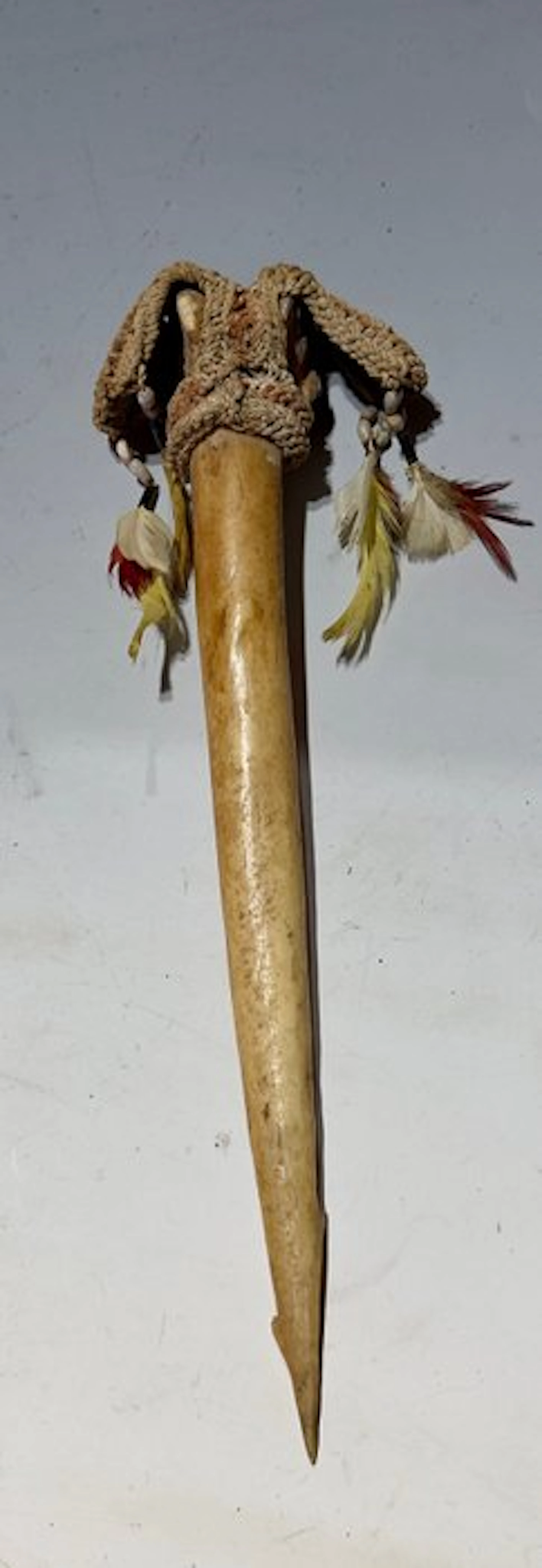Interesting bone dagger Asmat - tulang Casuaris - Asmat...