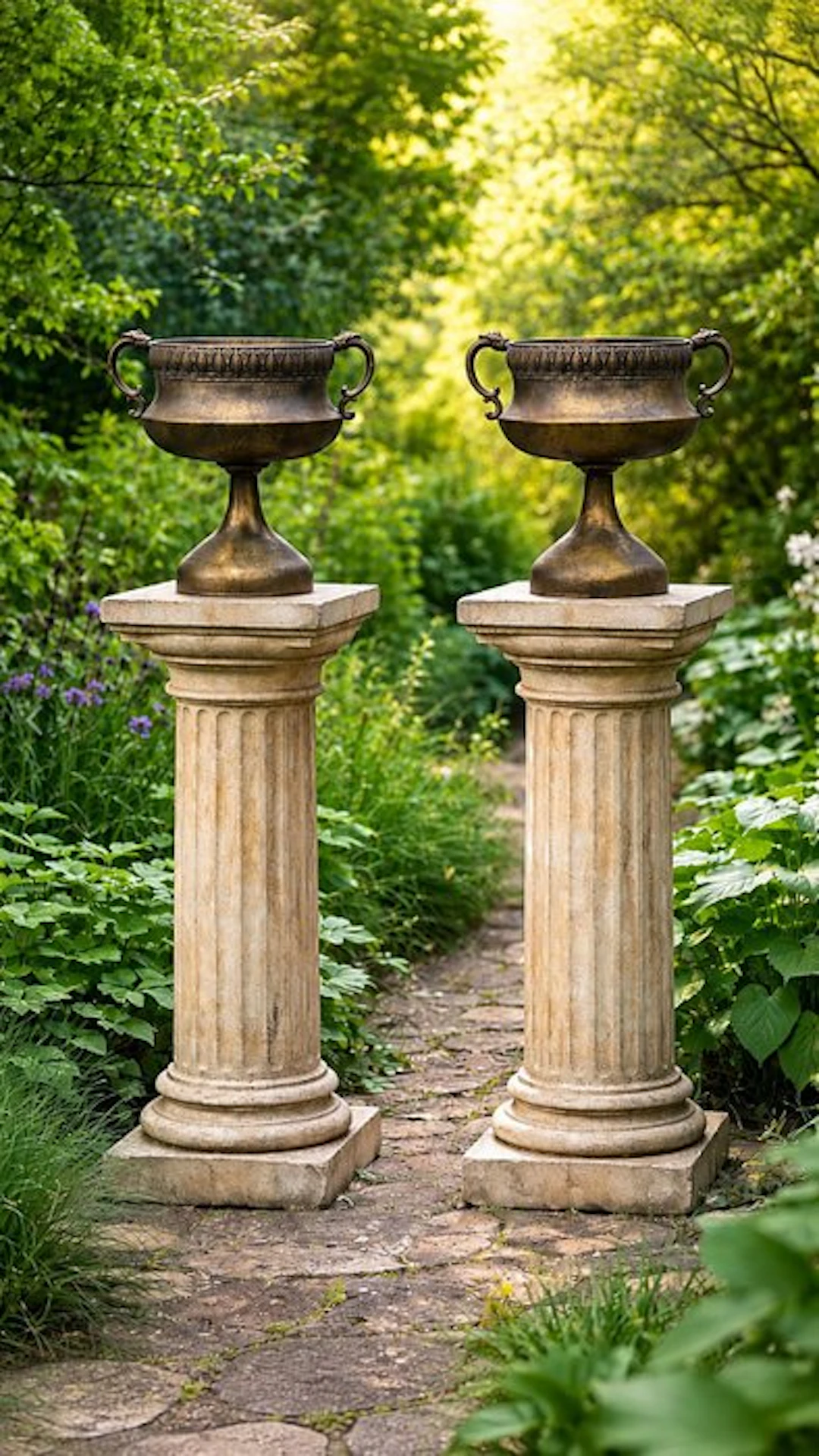 Jardinière (2) - Metal - Exclusive Classical pair