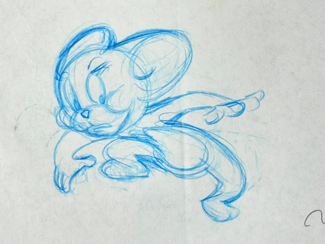 The Tom and Jerry Show (1975) - 1 Original animation drawing of Jerry