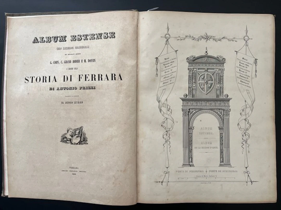 Antonio Frizzi - Album Estense a corredo della Storia di...