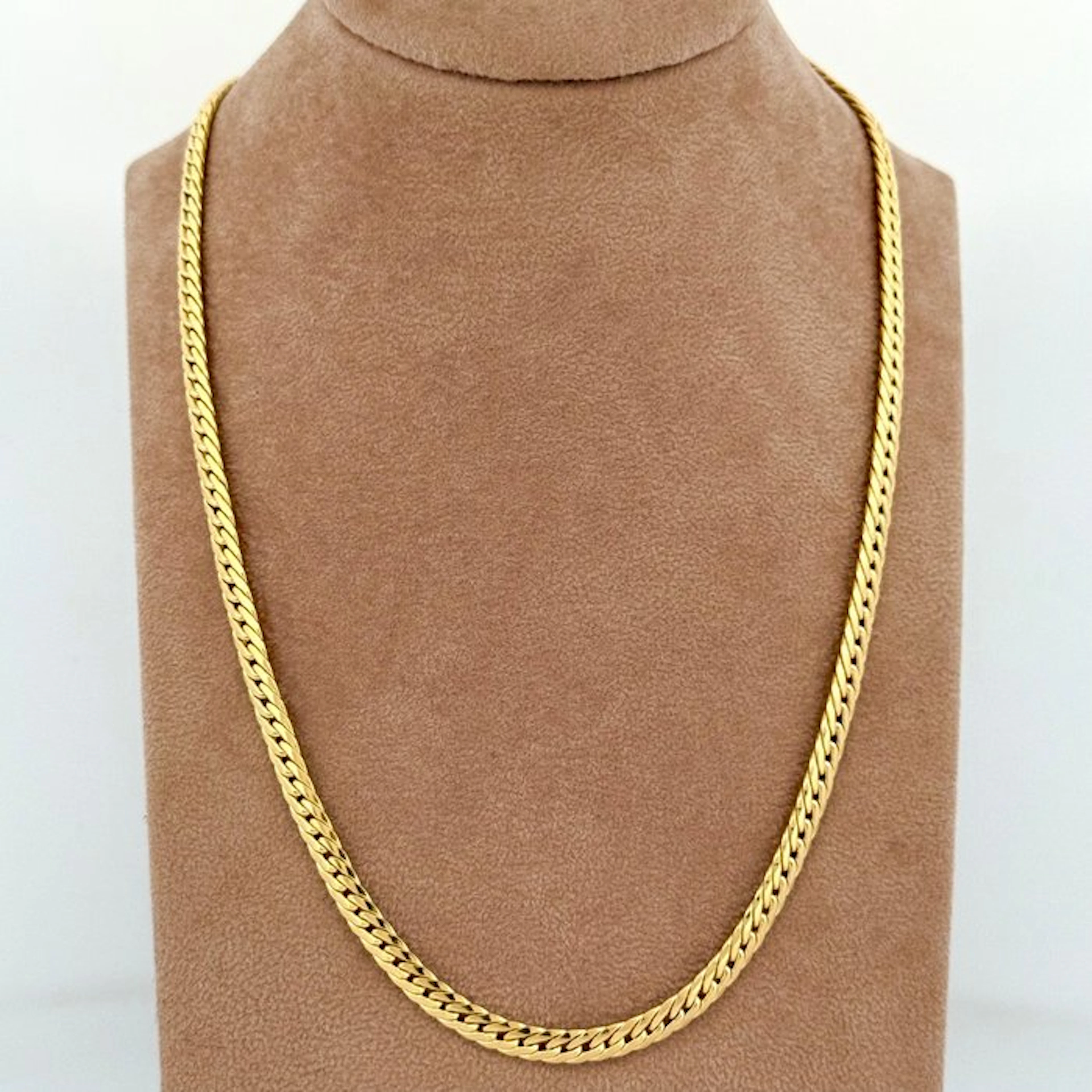 Necklace - 18 kt. Yellow gold - Snake - 45 cm