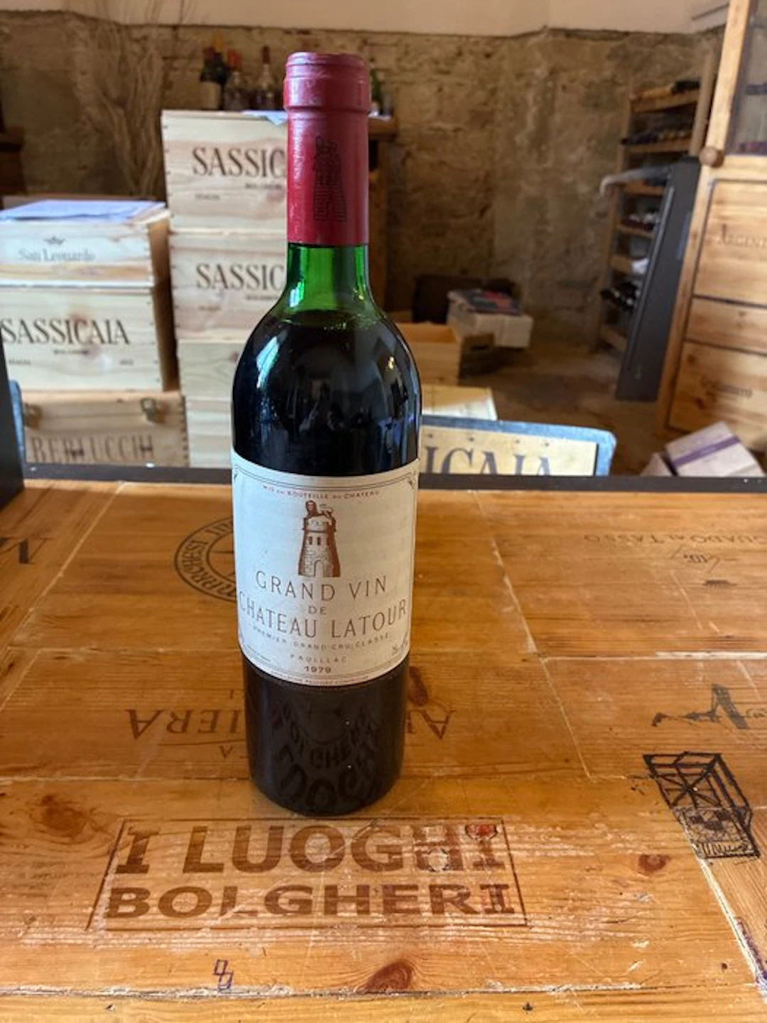 1970 Chateau Latour - Pauillac 1er Grand Cru Classé - 1 Bottle (0.75L)
