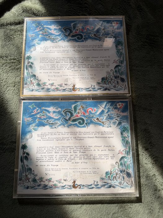 Certificate - Air France - Hervé Baillie - Air France –...
