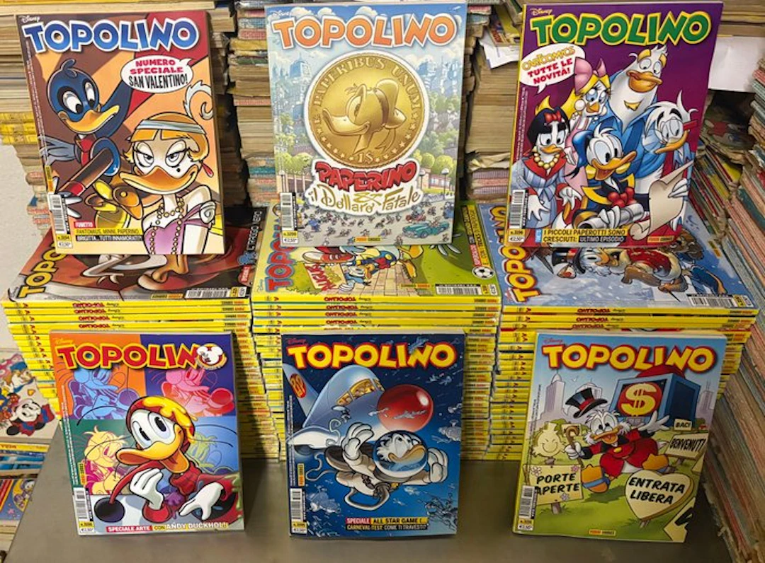 Topolino 3101/3200 - Lotto di 90 libretti - 90 Comic - First edition