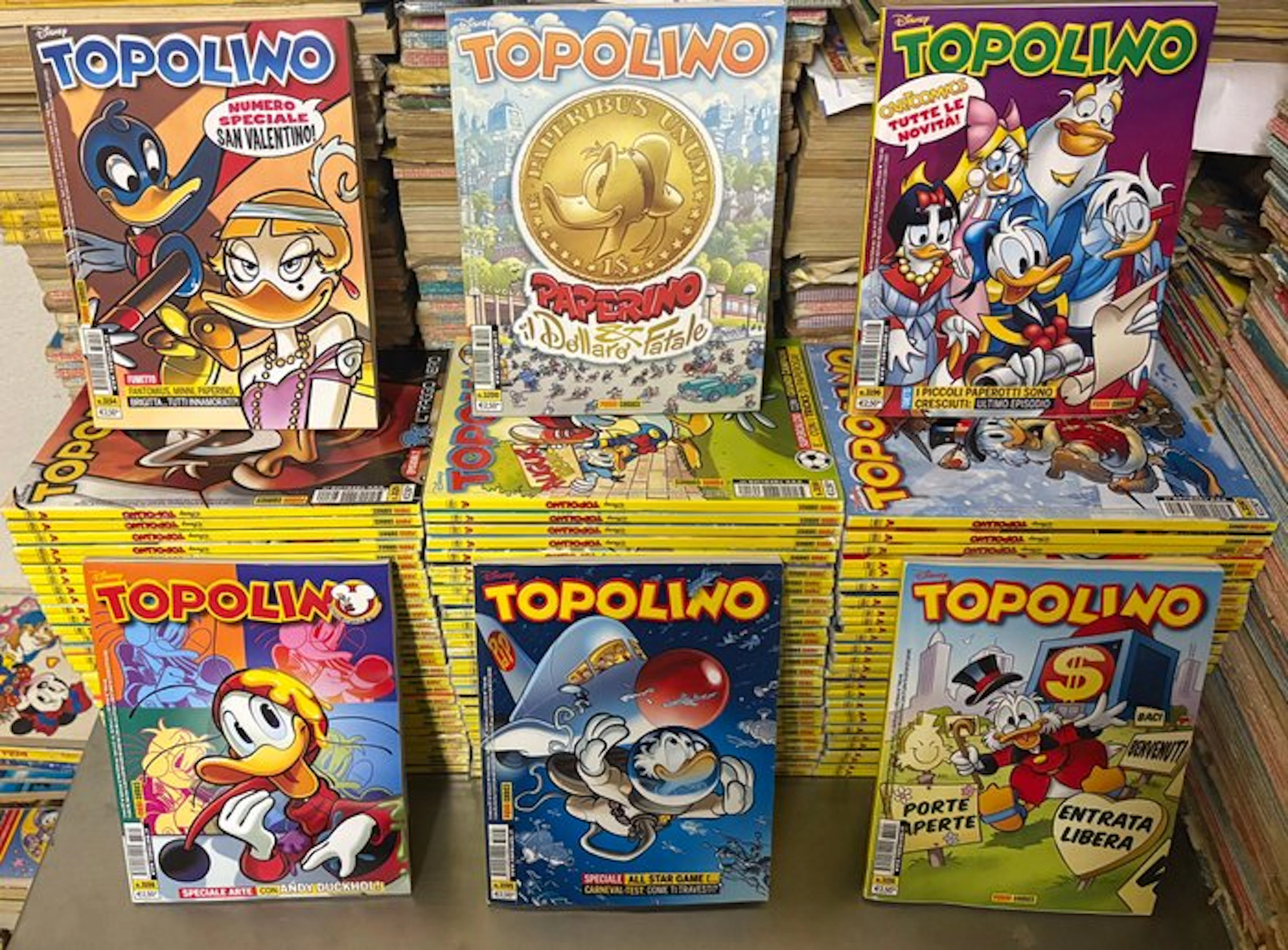 Topolino 3101/3200 - Lotto di 90 libretti - 90 Comic - First edition