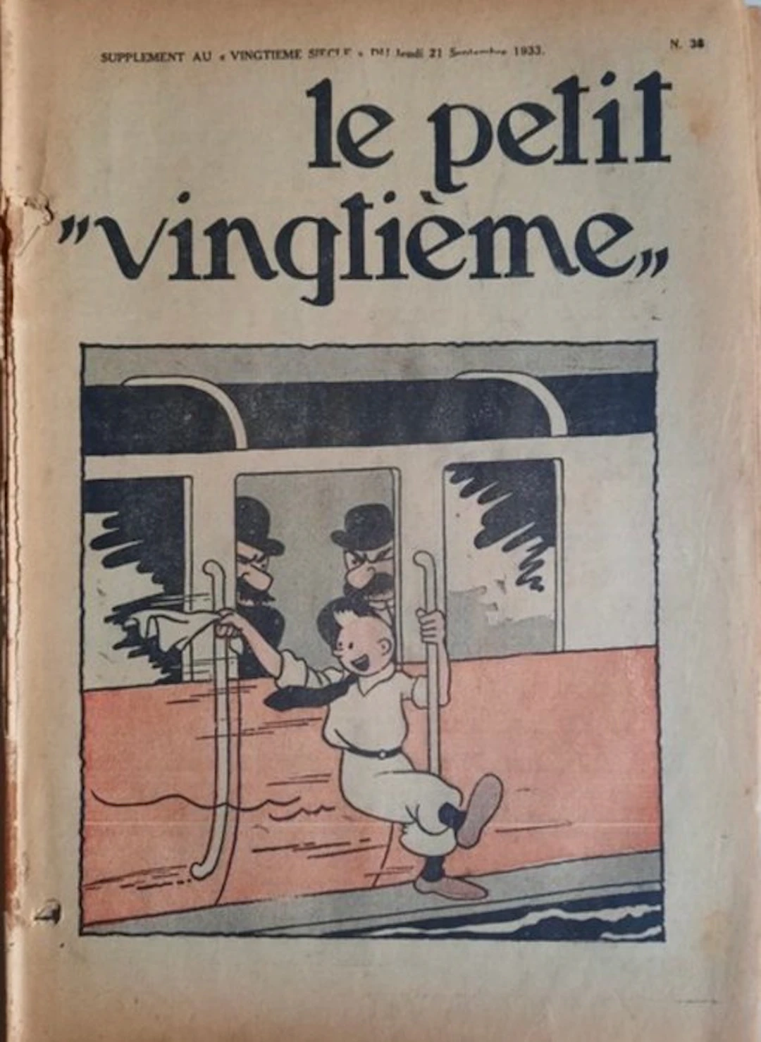 Le Petit Vingtième 38 - Tintin en Orient- Les Cigares du...