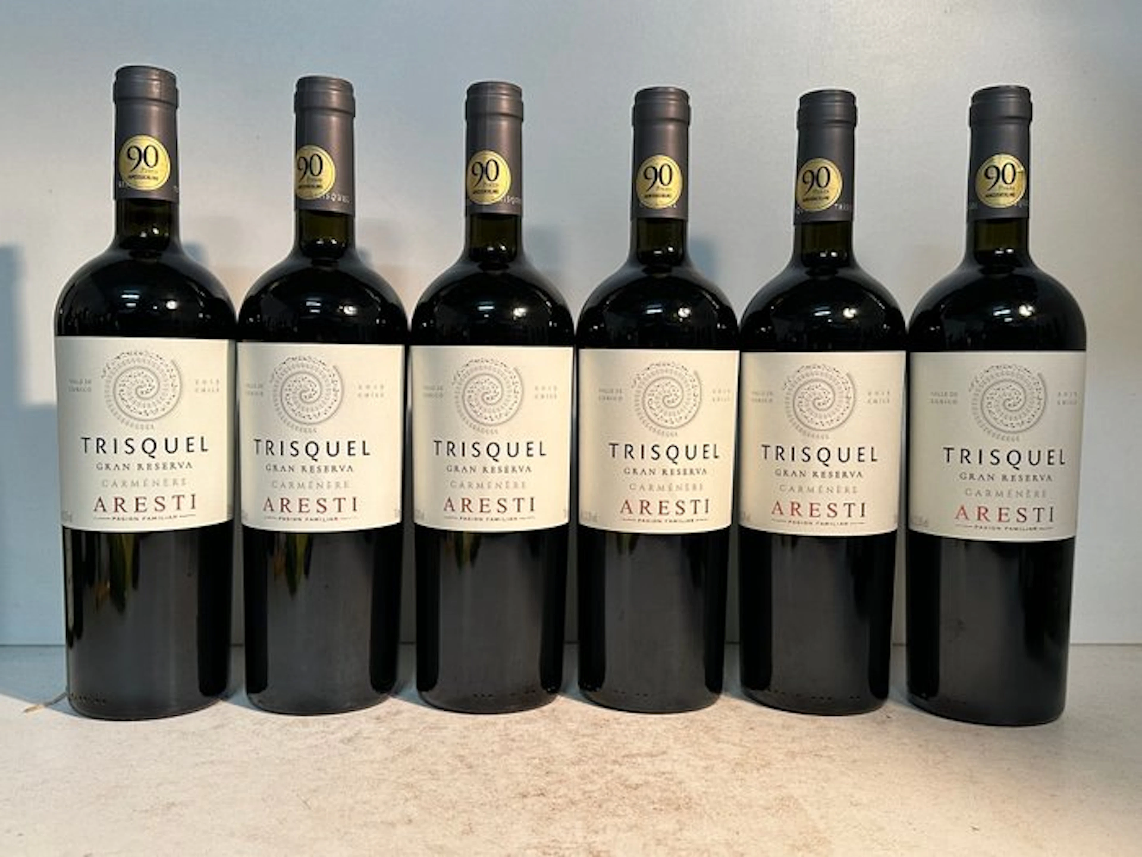 2019 Aresti 'Trisquel' Gran Reserva Carmenere - Curico...