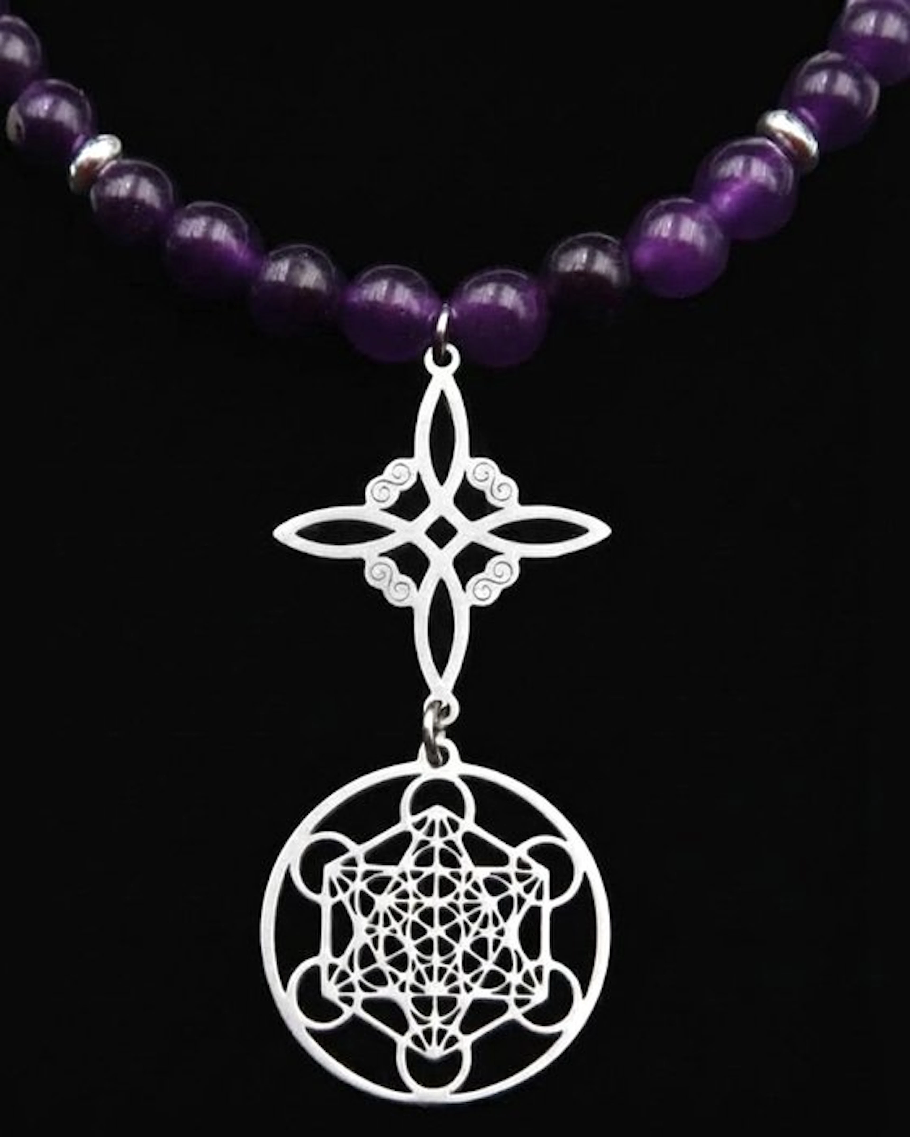 Amethyst - Witch's Knot - Metatron - Great protection...